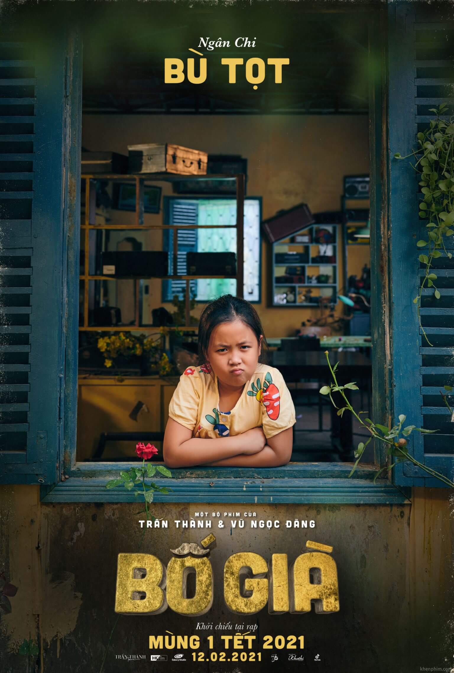 Poster nhân vật phim Bố Già 