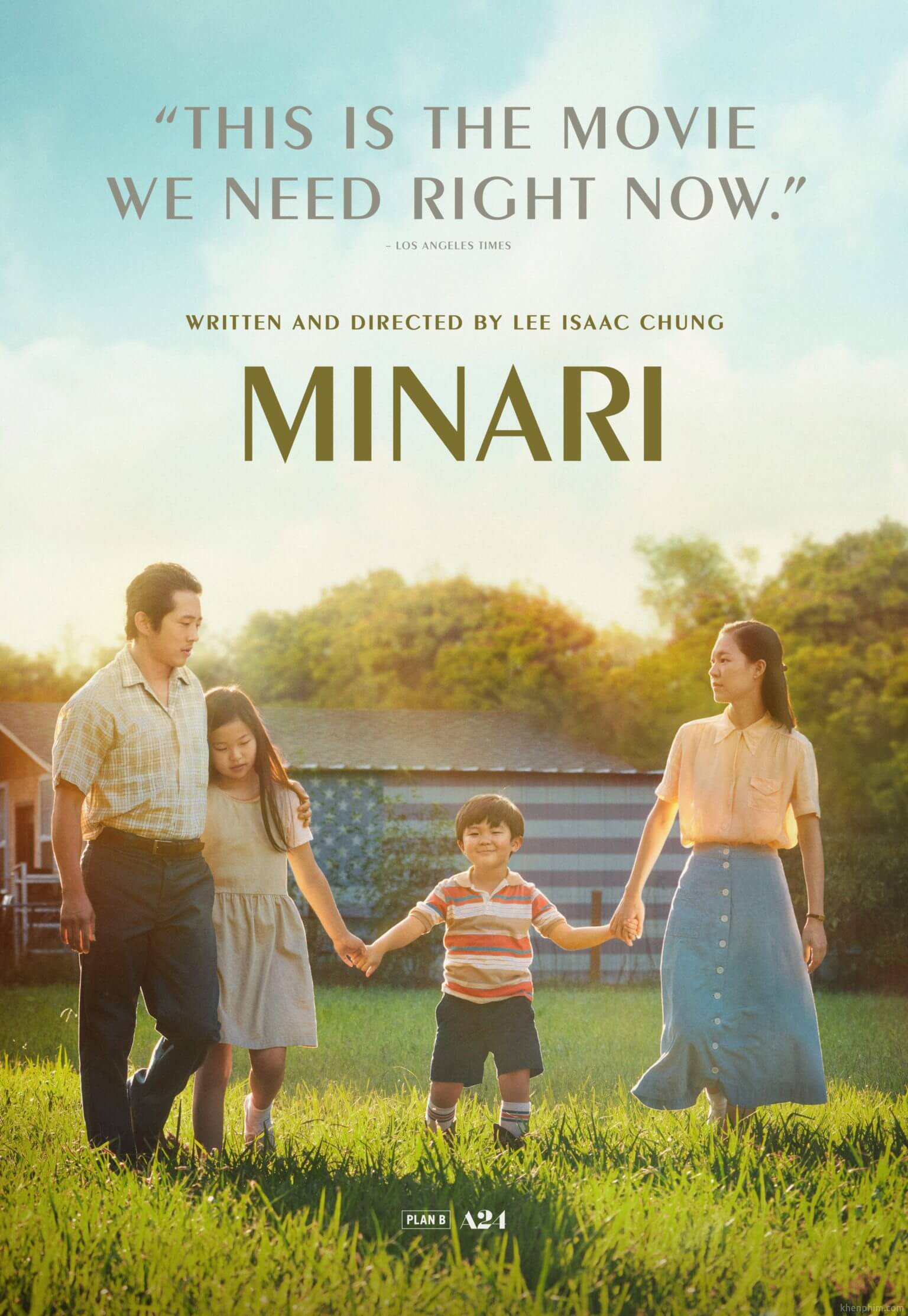 Poster phim MINARI (Khát Vọng Đổi Đời)