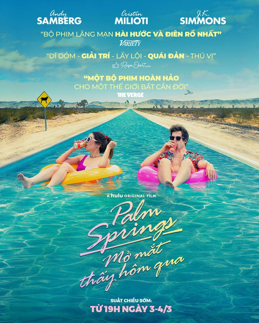 Poster phim Palm Springs (Mở Mắt Thấy Hôm Qua)