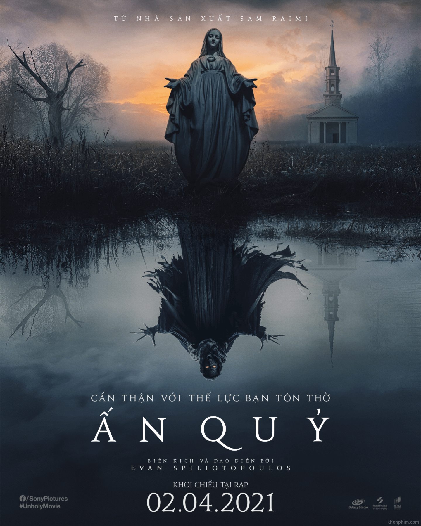 Poster phim Ấn Quỷ (The Unholy)