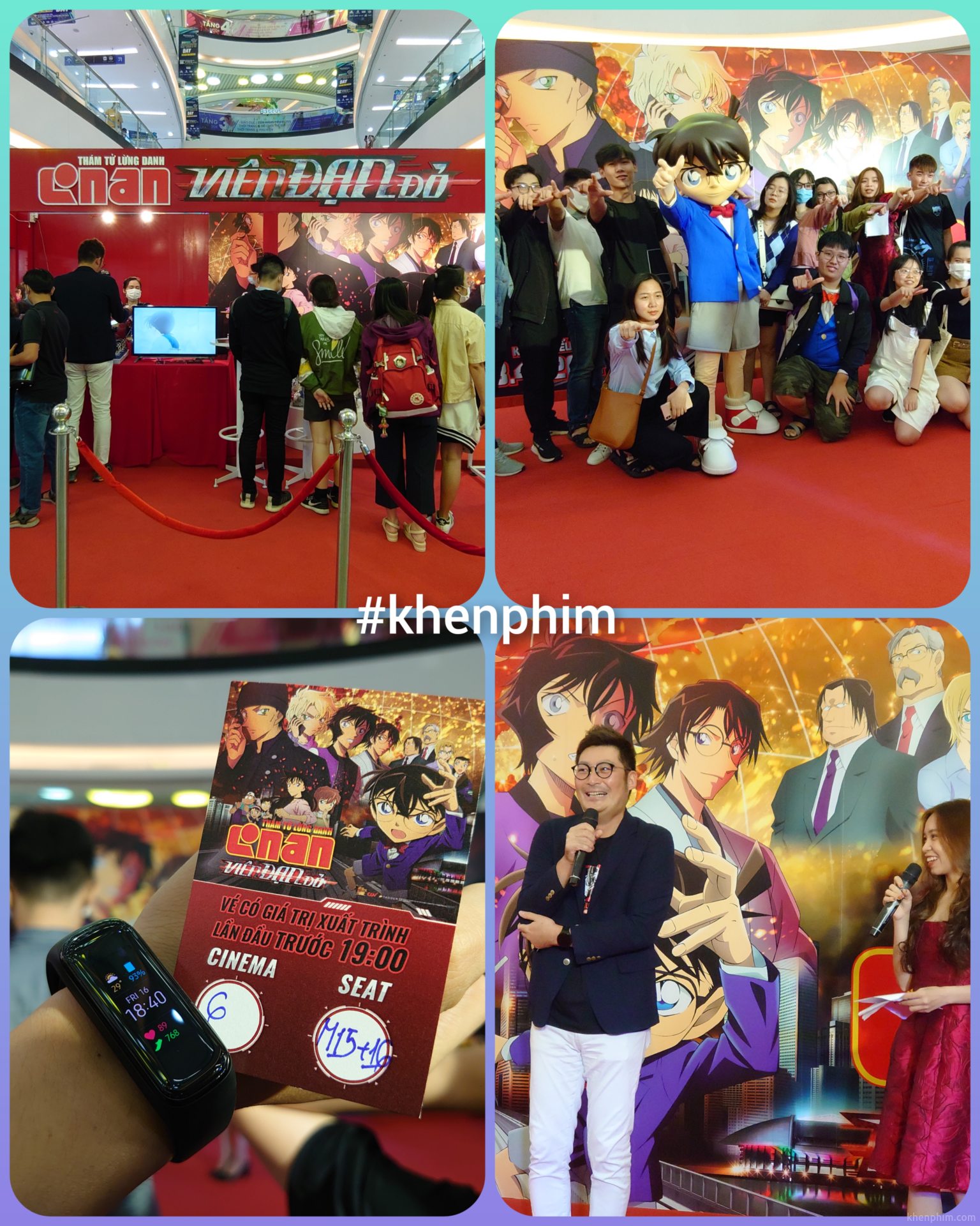 Vé xem phim Thám Tử Lừng Danh Conan: Viên Đạn Đỏ