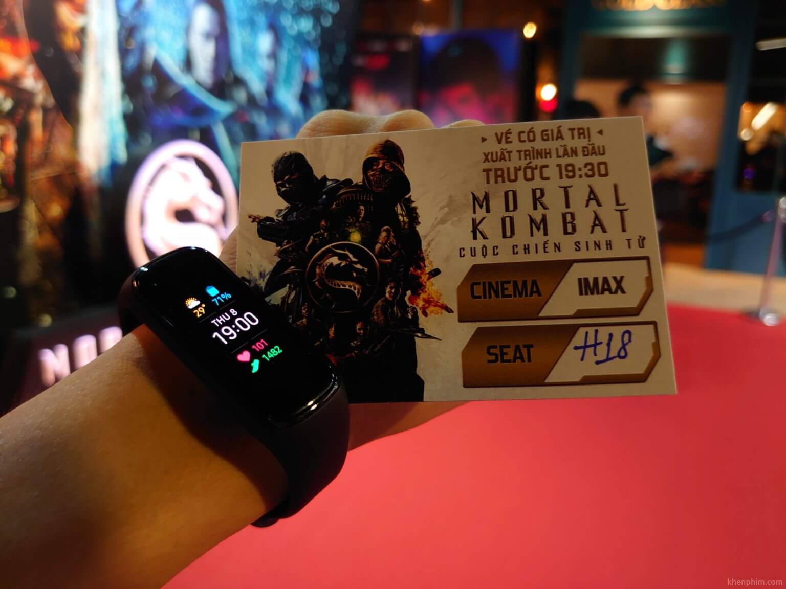 Vé xem phim Mortal Kombat
