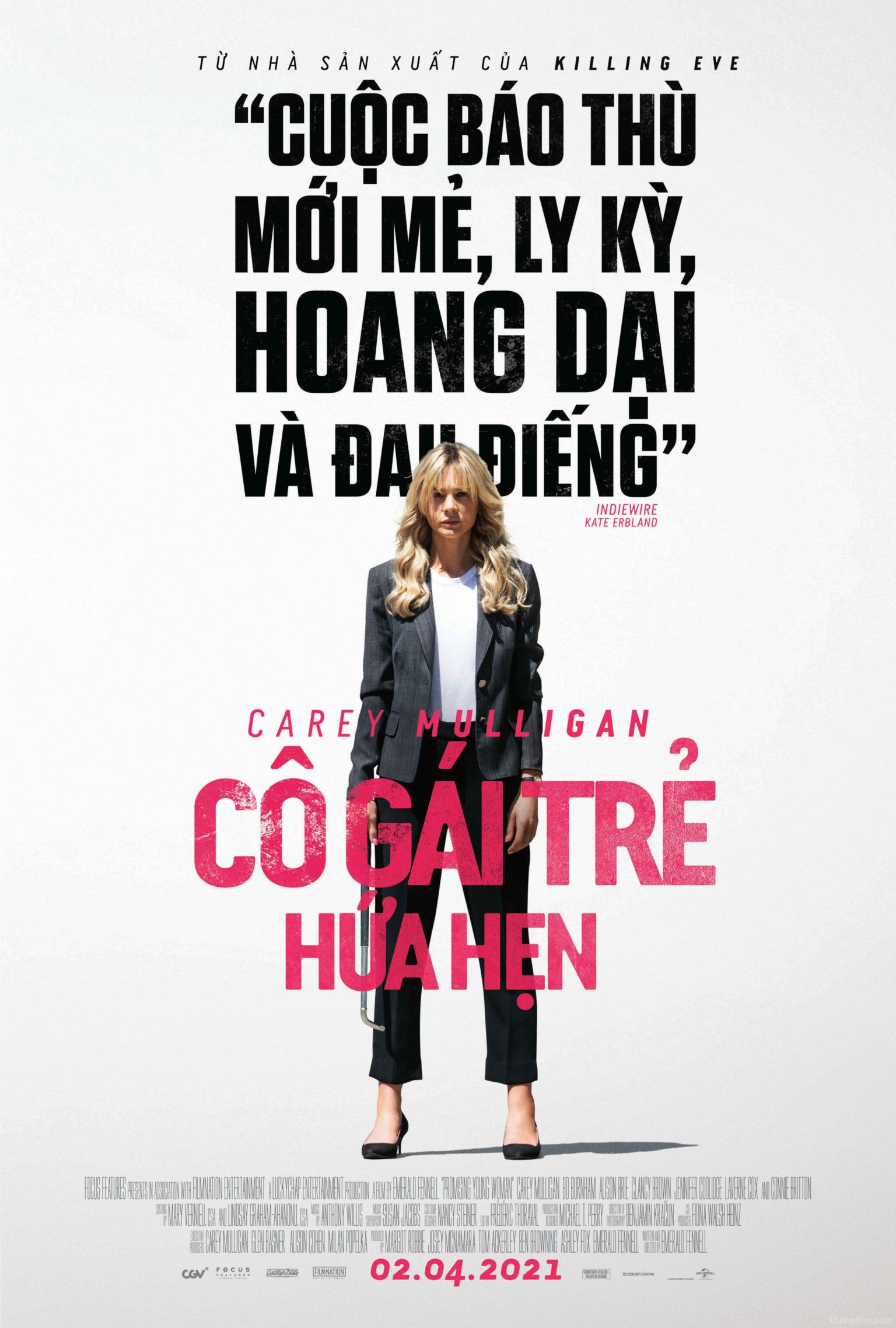 Poster phim Cô Gái Trẻ Hứa Hẹn (Promising Young Woman)