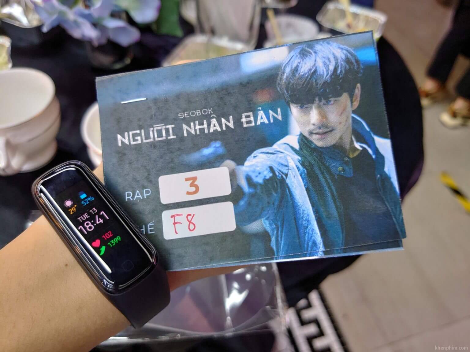 Vé coi phim Seobok (Người Nhân Bản)