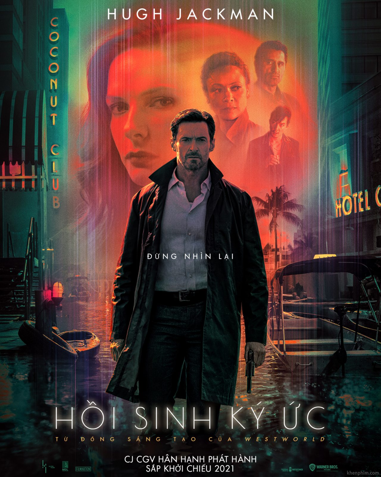 Poster phim Reminiscence (tựa Việt: Hồi Sinh Ký Ức)
