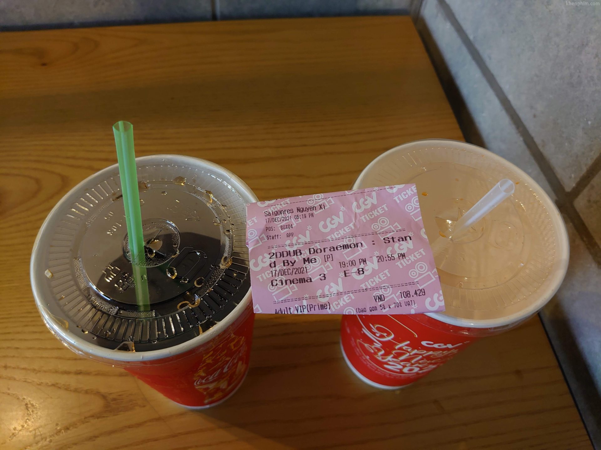 Vé xem phim Doraemon Stand By Me 2