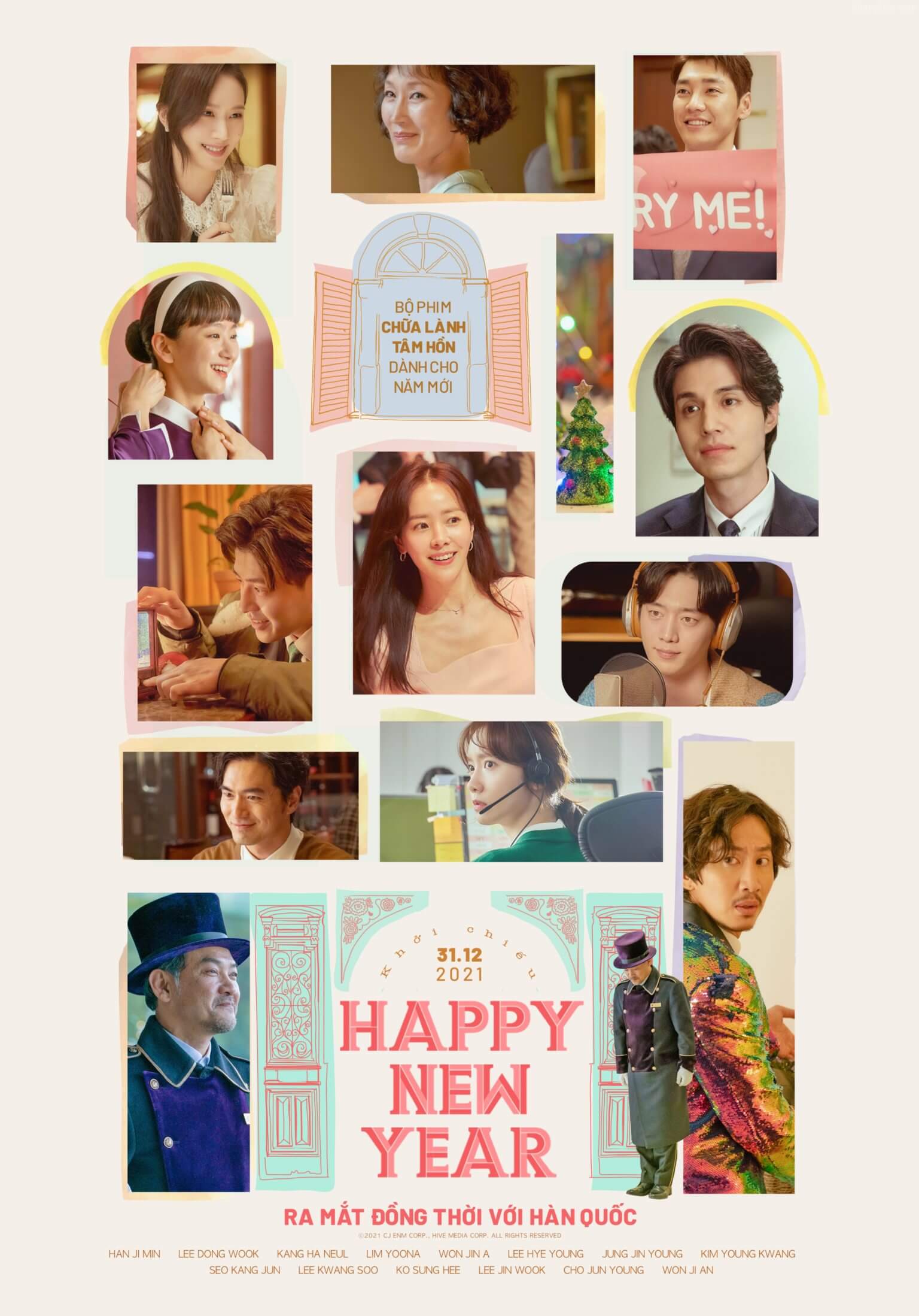 Teaser poster phim Happy New Year