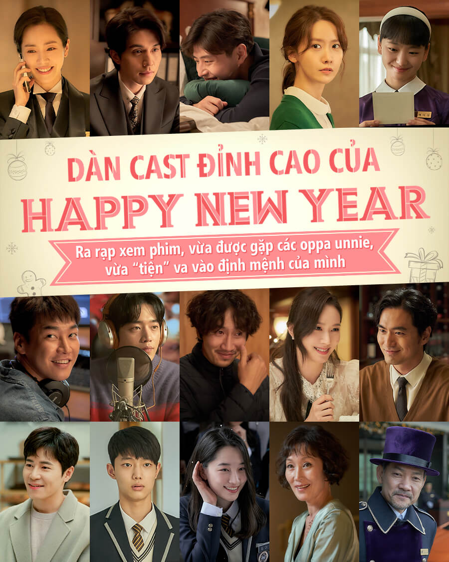 Dàn diễn viên trong phim Happy New Year