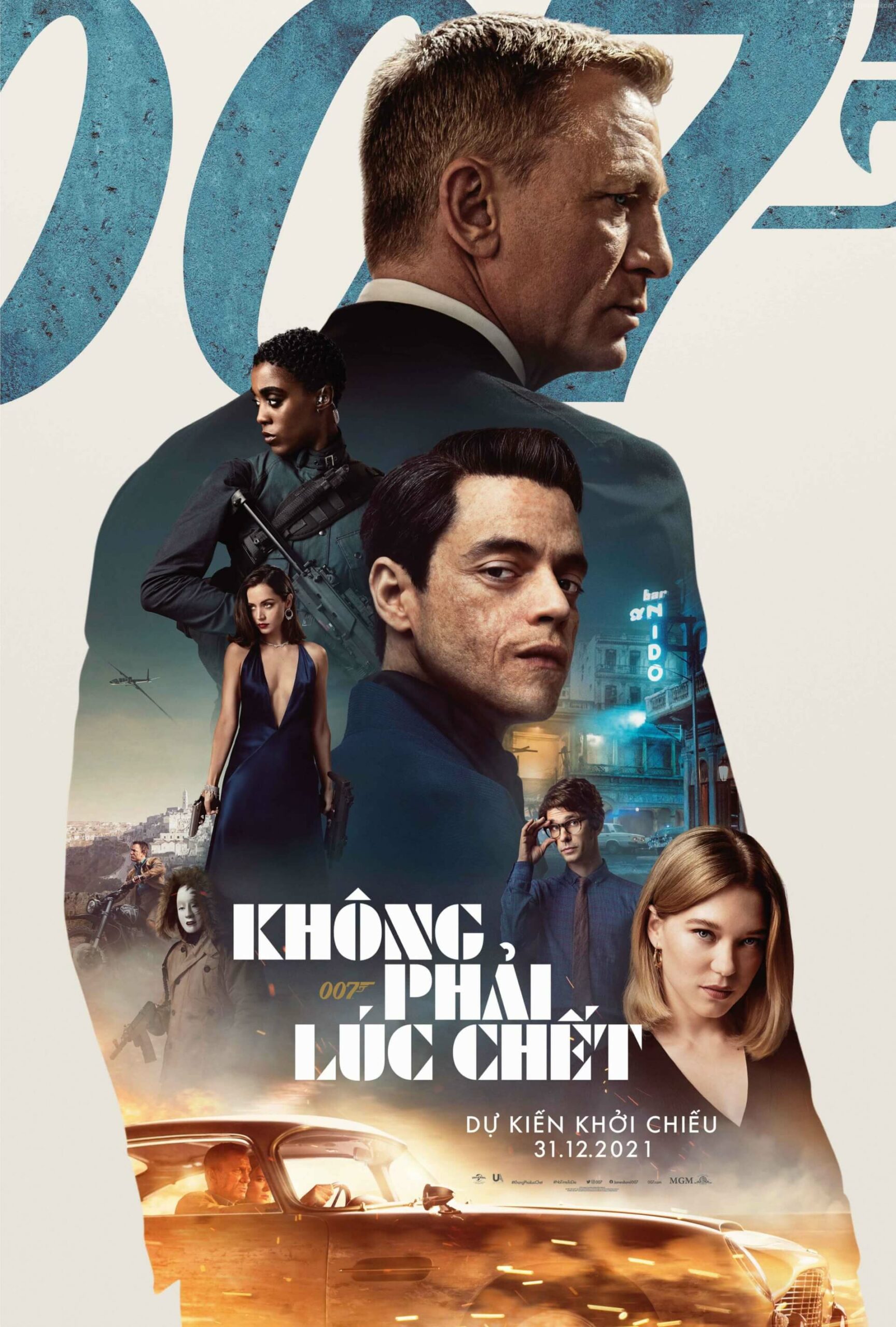 Poster phim No Time To Die (Không Phải Lúc Chết)