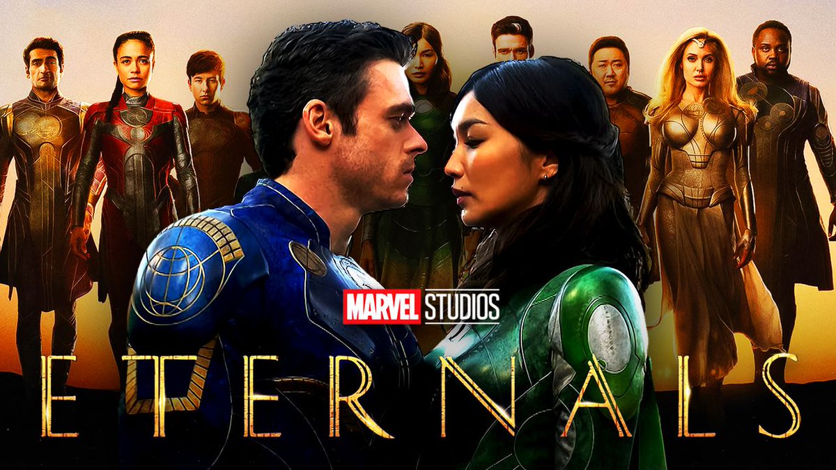 Banner review phim Eternals - Chủng Tộc Bất Tử