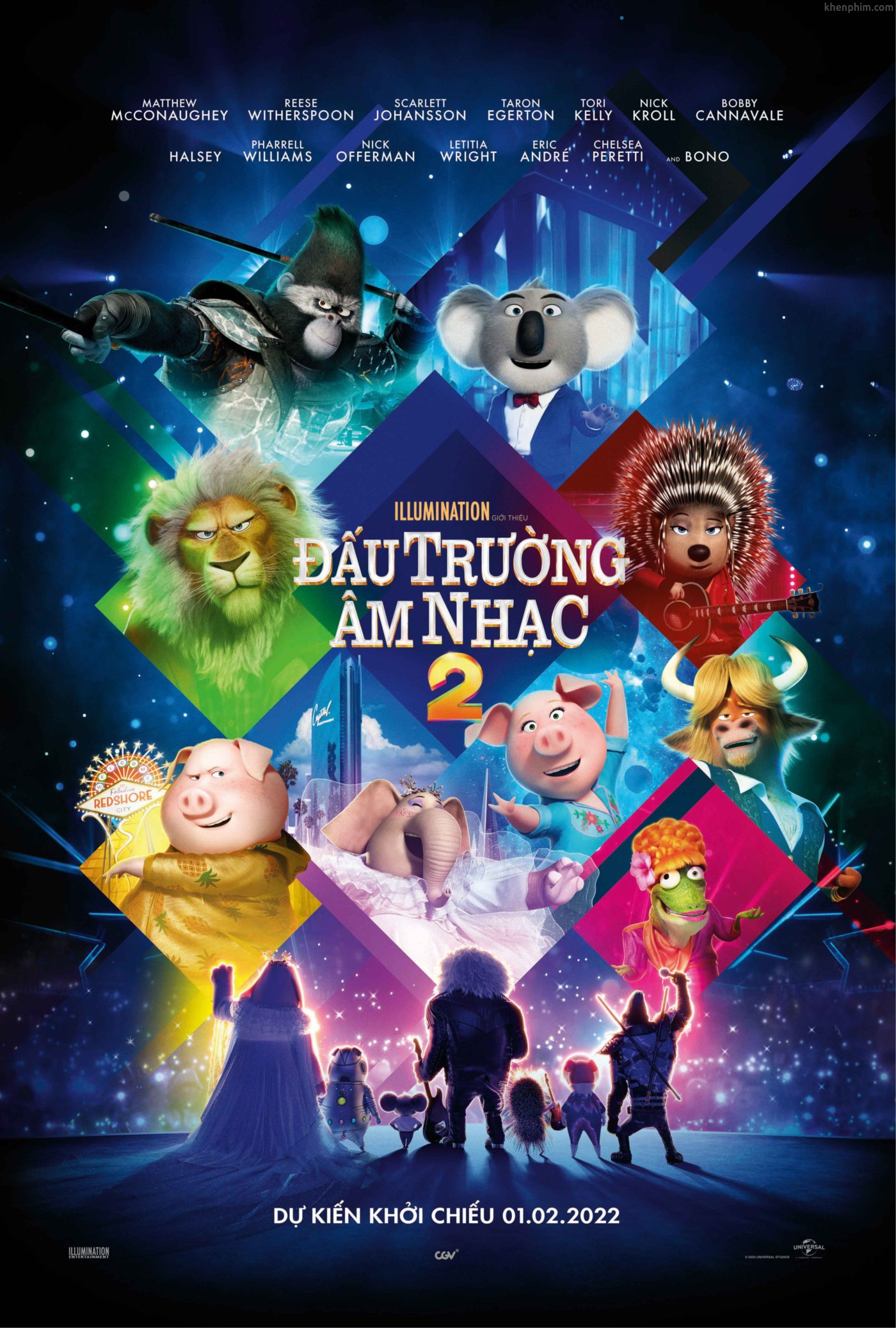 Poster của tựa phim Sing 2
