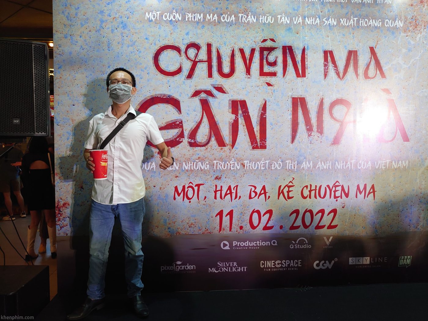 Hình ảnh admin tham gia họp báo phim