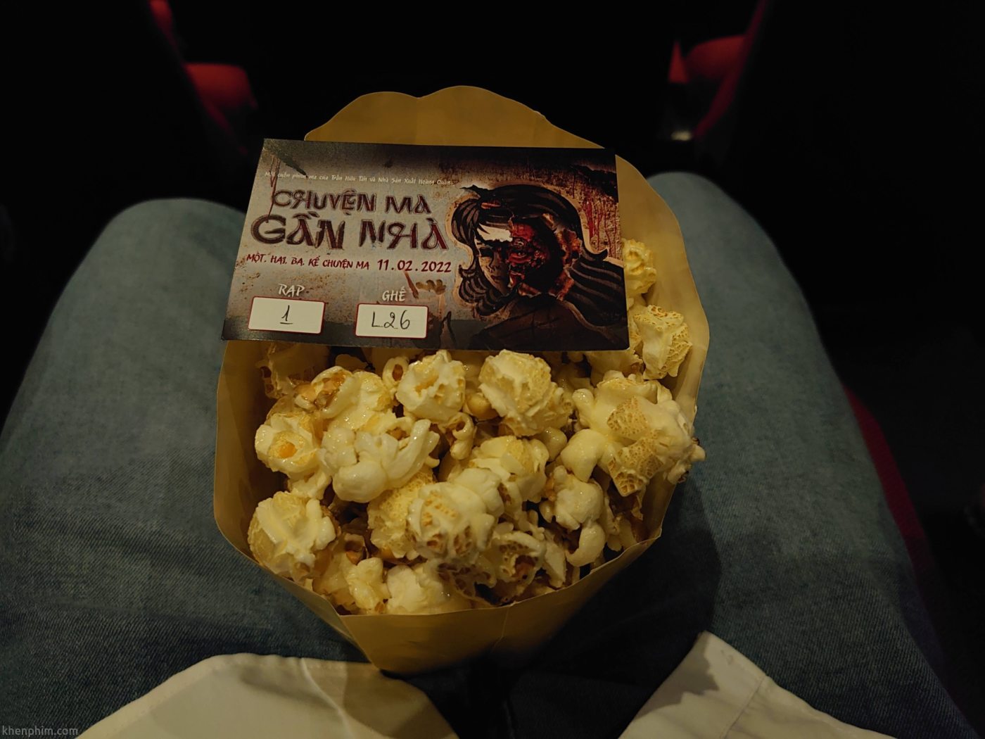 Vé tham gia sự kiện ra mắt phim Chuyện Ma Gần Nhà