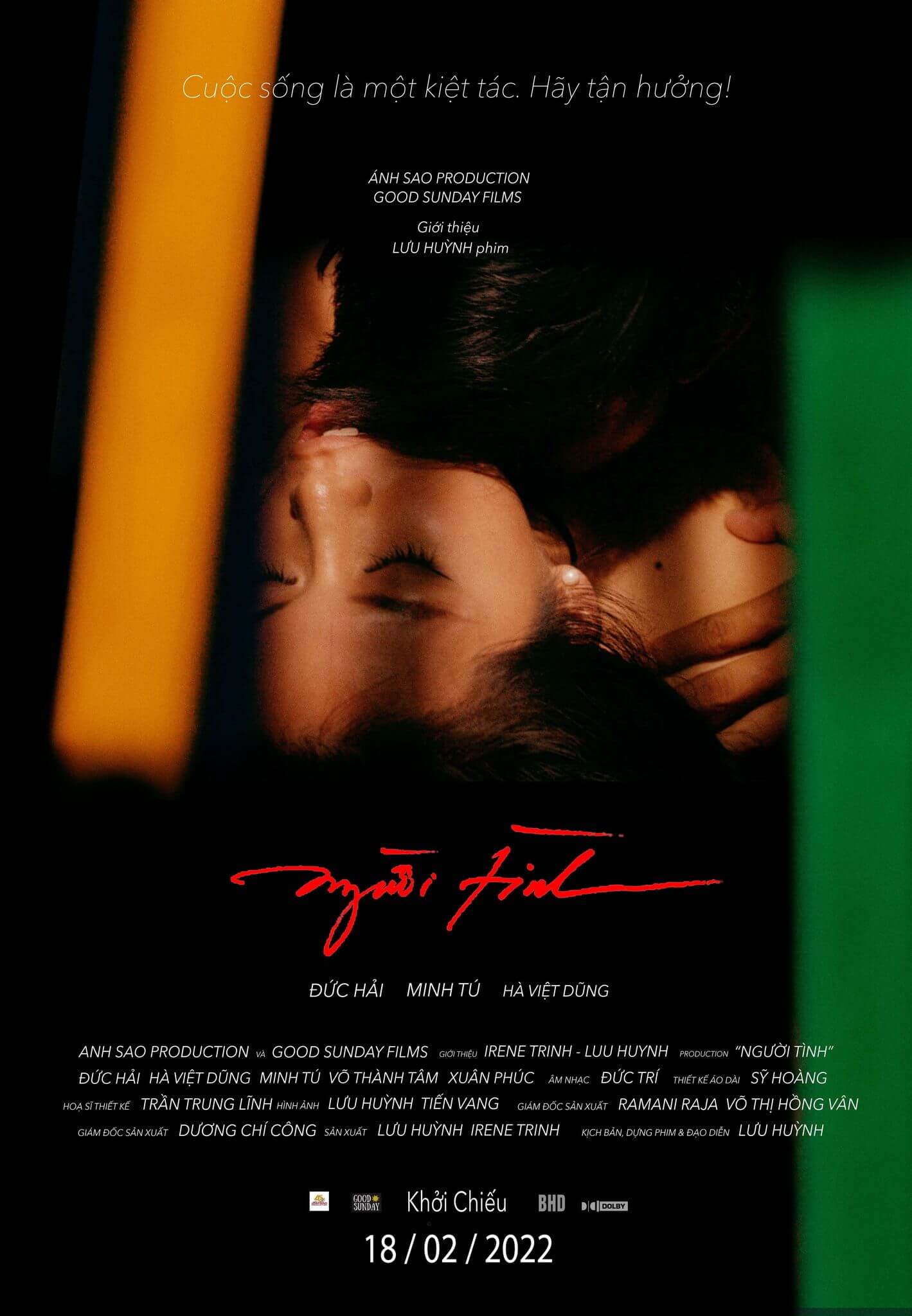 Poster gợi cảm của Người Tình