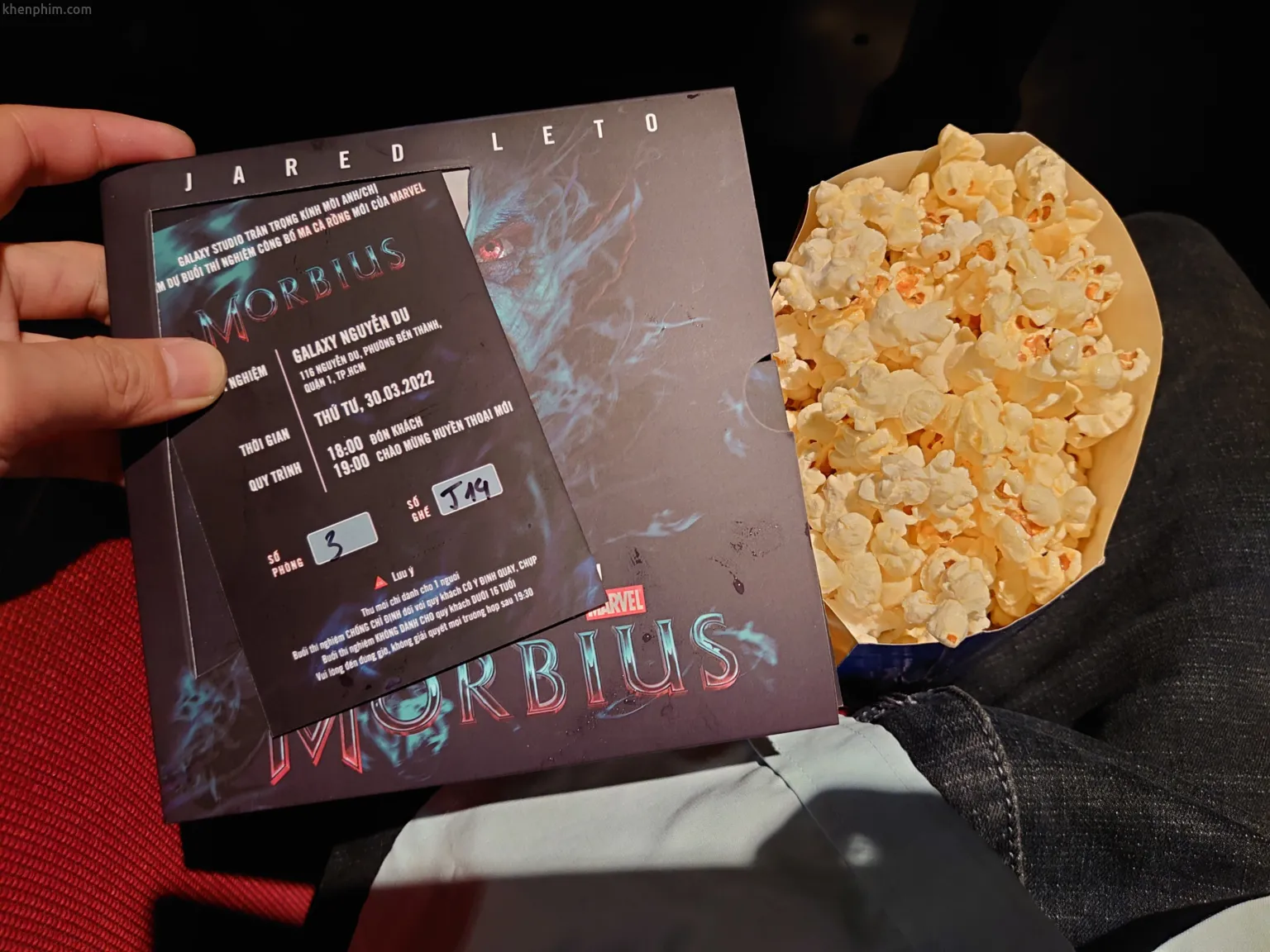 Vé xem phim Morbius
