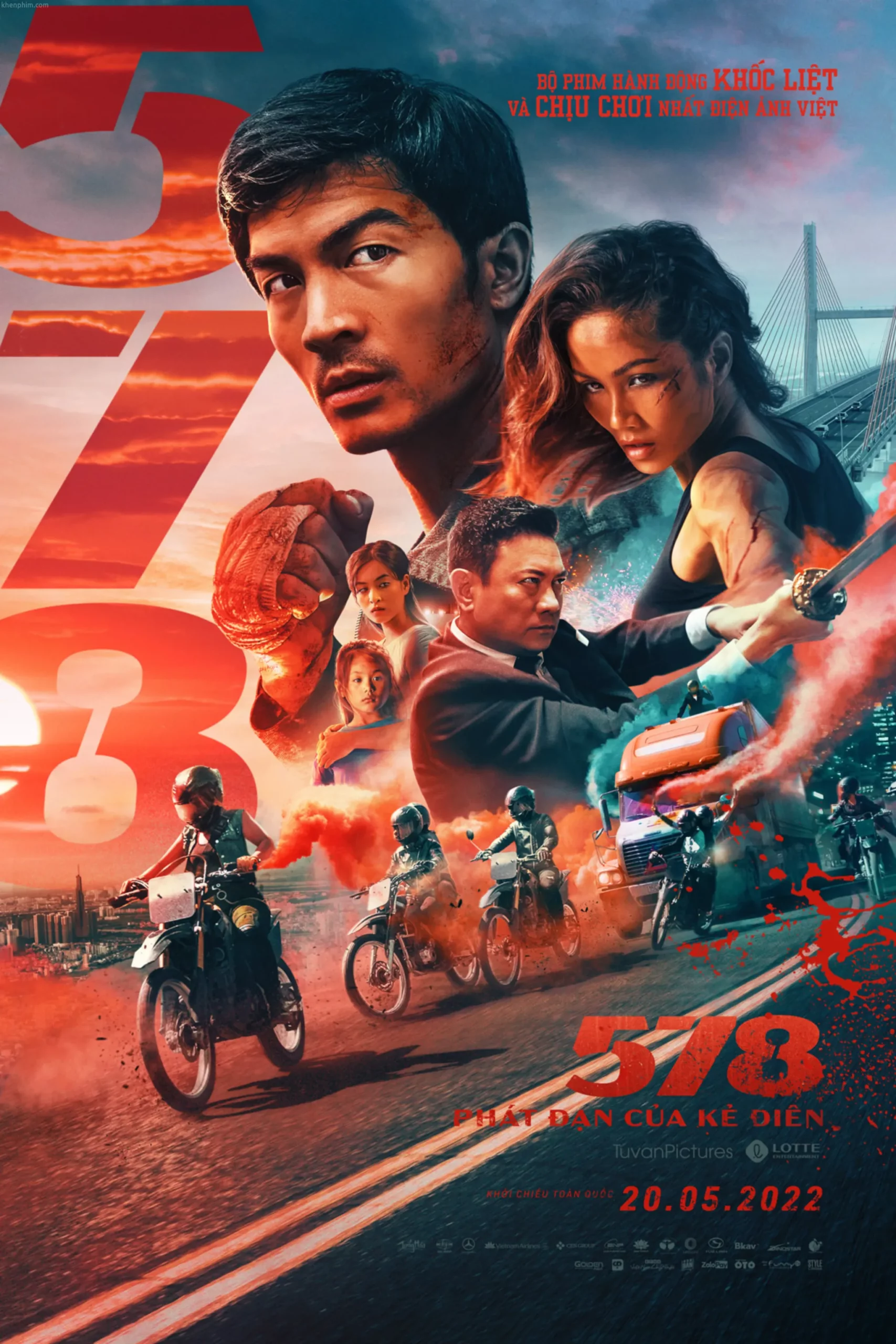 Poster phim 578 Phát Đạn Của Kẻ Điên