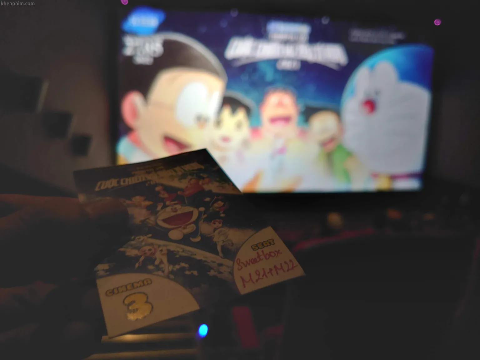 Vé xem Review Phim Điện Ảnh Doraemon: Nobita Và Cuộc Chiến Vũ Trụ Tí Hon 2021