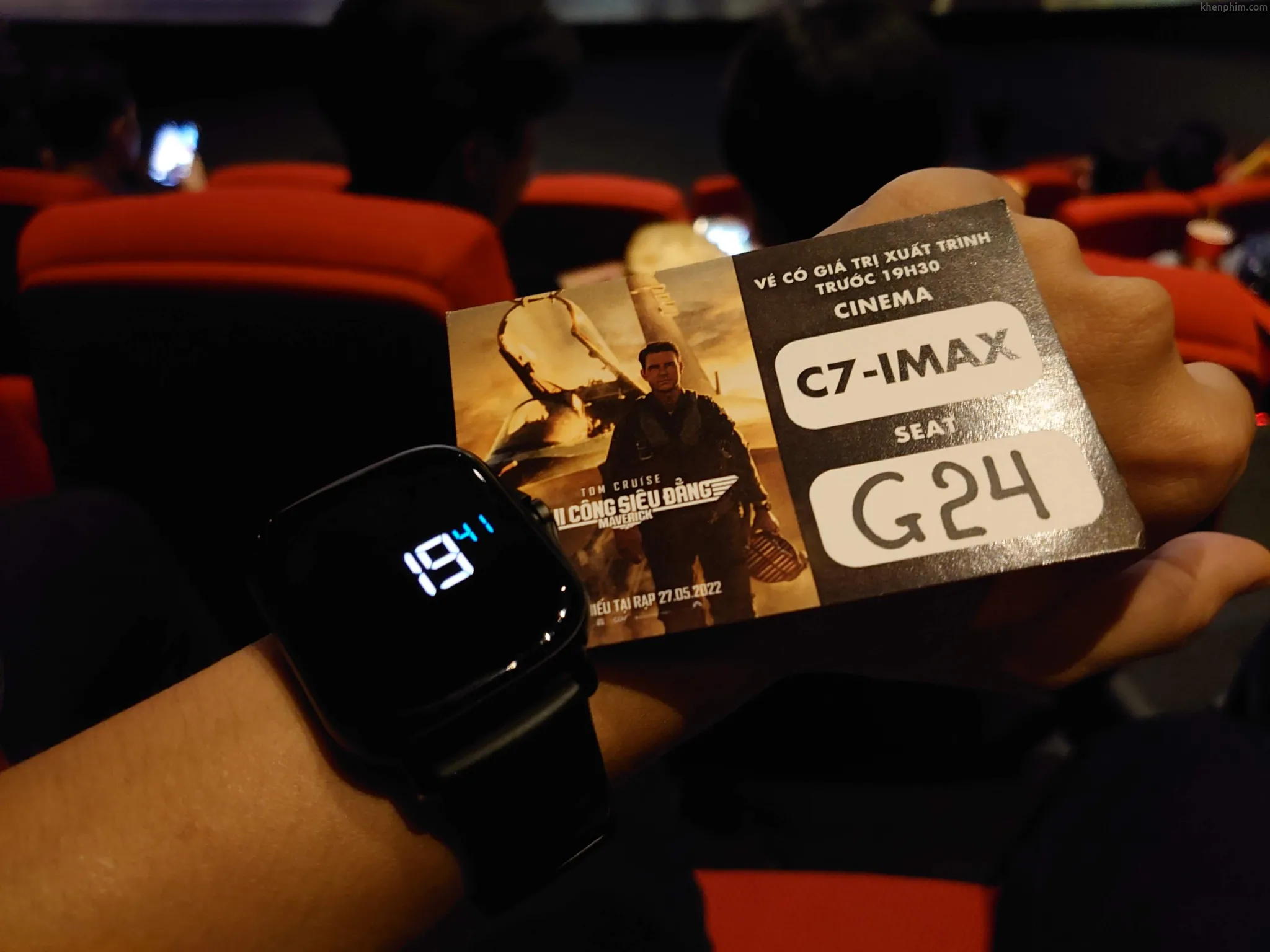 Vé xem phim Top Gun: Maverick (Phi Công Siêu Đẳng Maverick)
