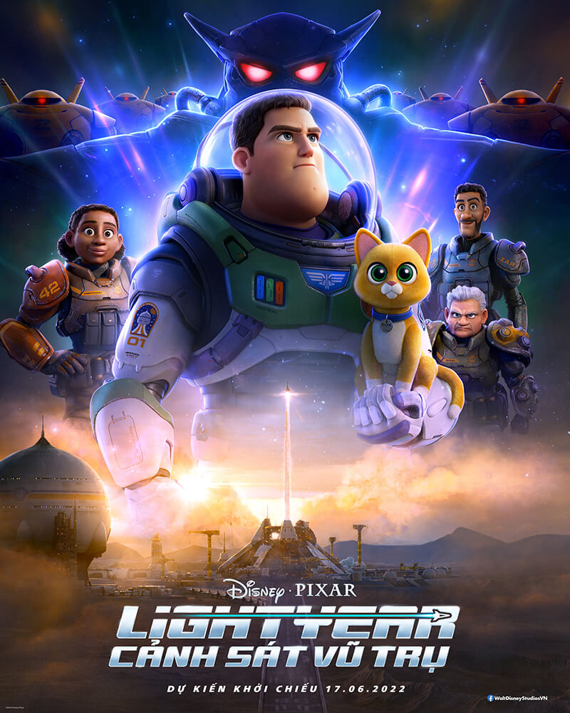 Poster phim Lightyear Cảnh Sát Vũ Trụ