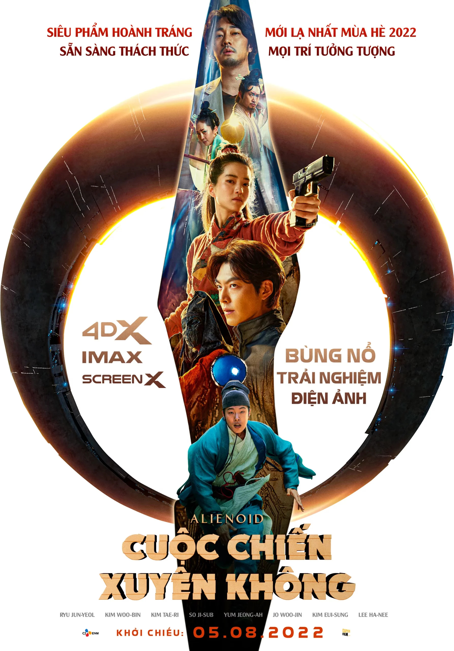 Poster phim Alienoid: Cuộc Chiến Xuyên Không