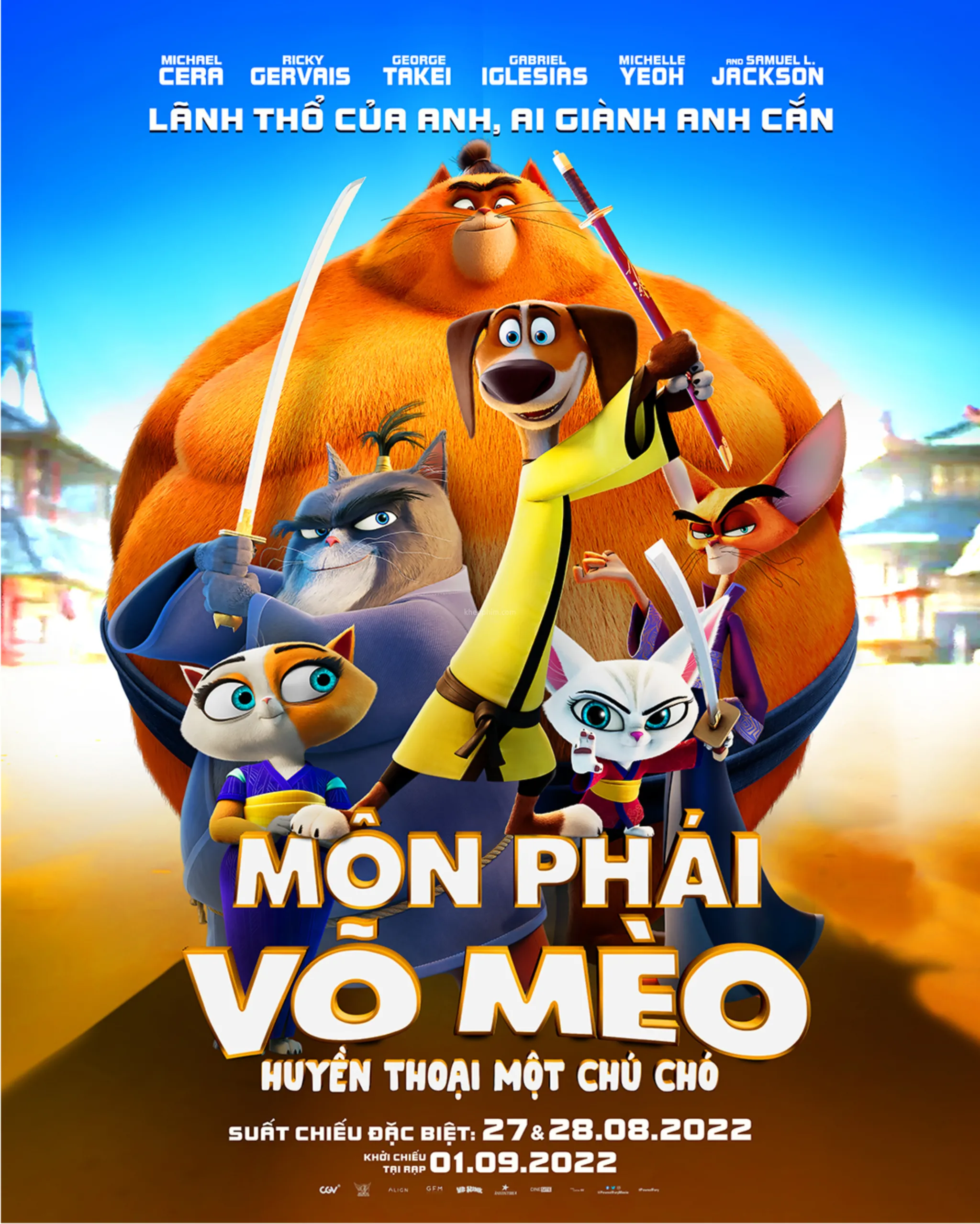 Poster phim Môn Phái Võ Mèo: Huyền Thoại Một Chú Chó