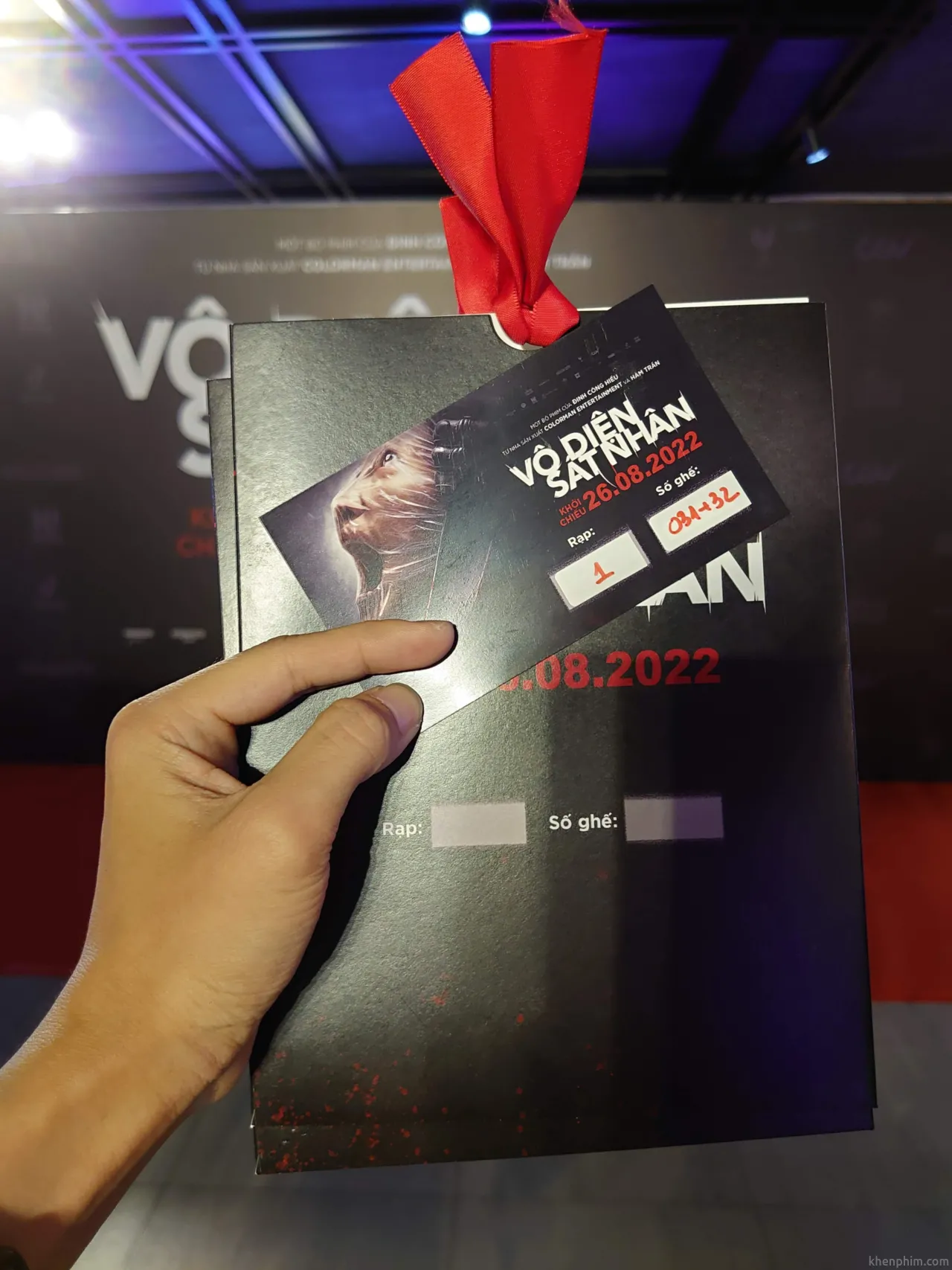 Vé xem phim Vô Diện Sát Nhân