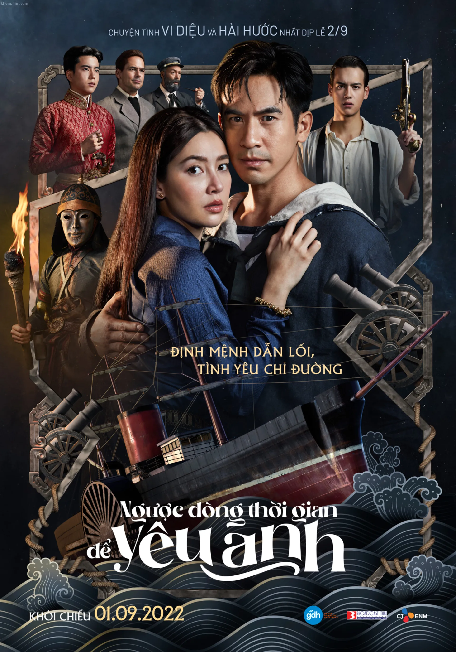 Poster phim Ngược Dòng Thời Gian Để Yêu Anh