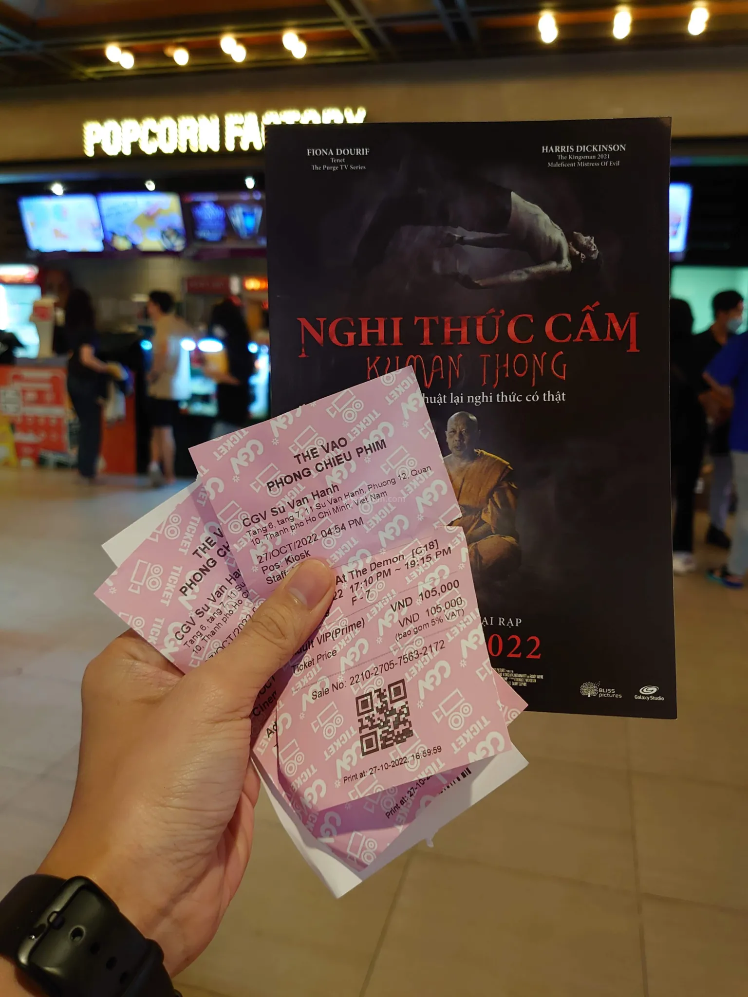 Vé xem phim Nghi Thức Cấm