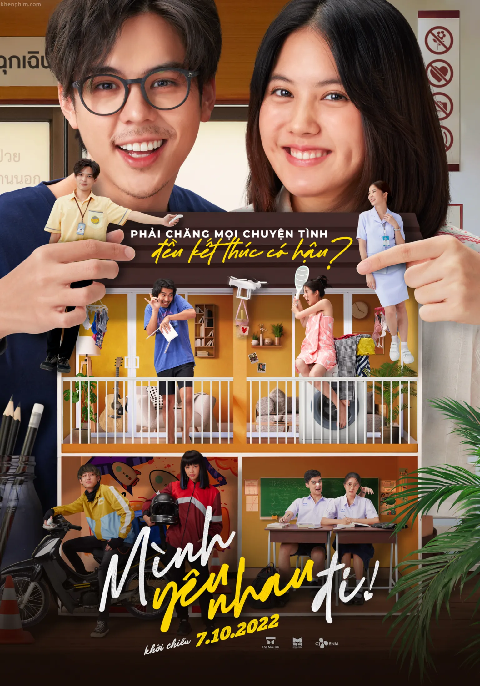 Poster phim Mình Yêu Nhau Đi! (Happy Ending)