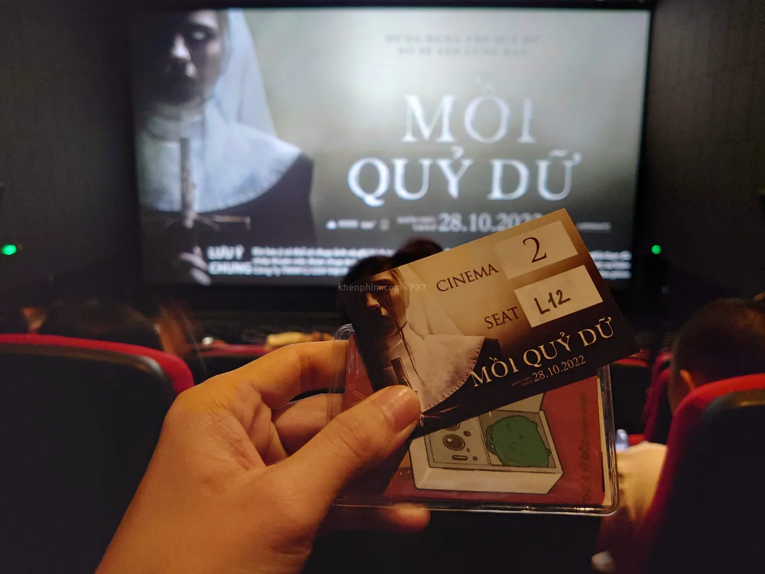Vé xem phim Mồi Quỷ Dữ