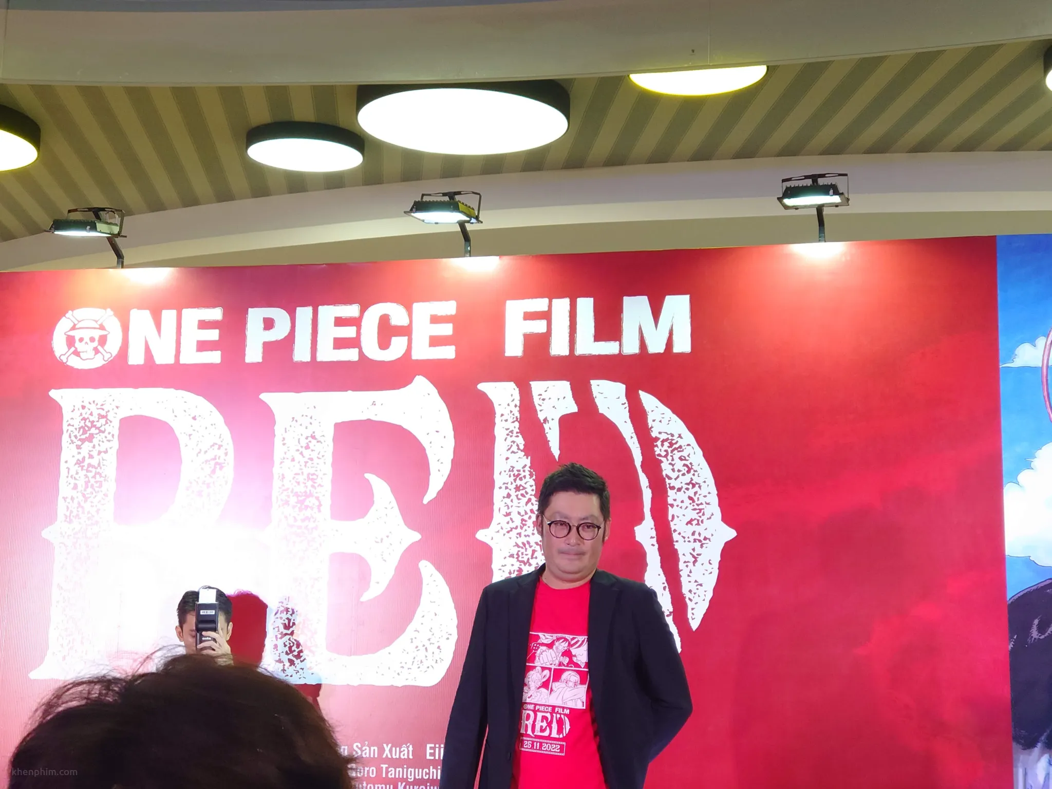 Hình ảnh tại buổi họp báo phim One Piece Film Red