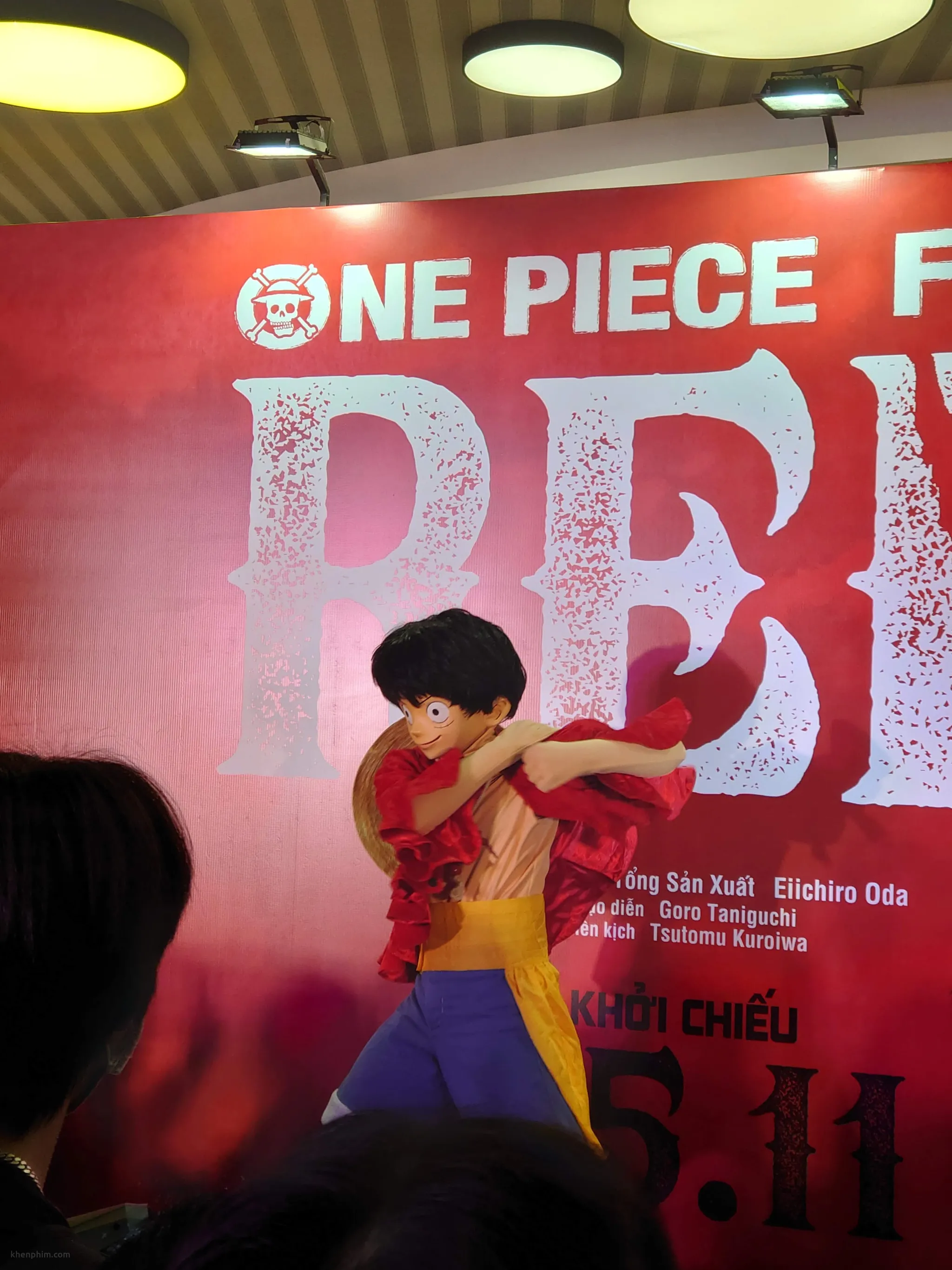 Hình ảnh tại buổi họp báo phim One Piece Film Red