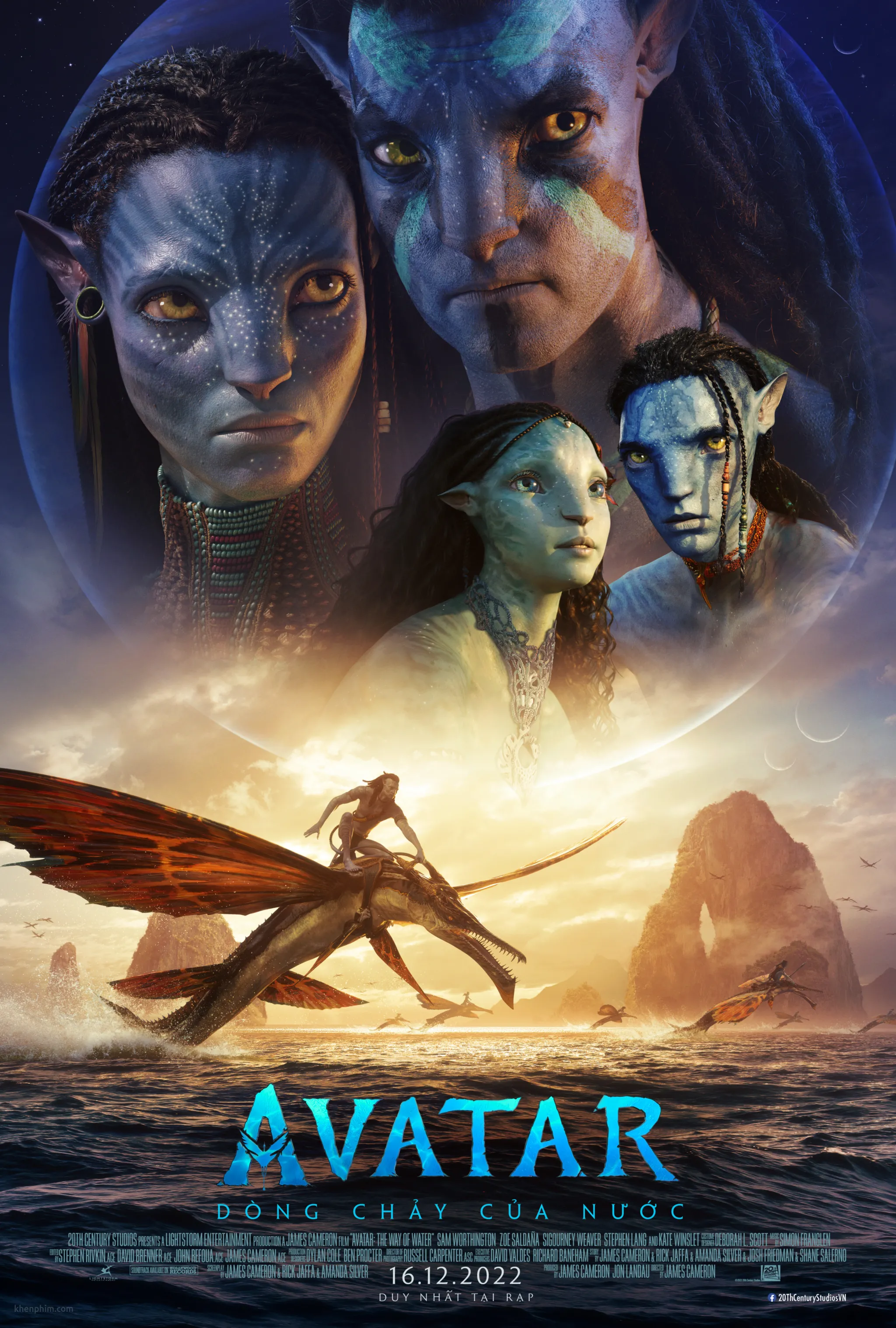 Poster phim Avatar: Dòng Chảy Của Nước (Avatar: The Way Of Water)