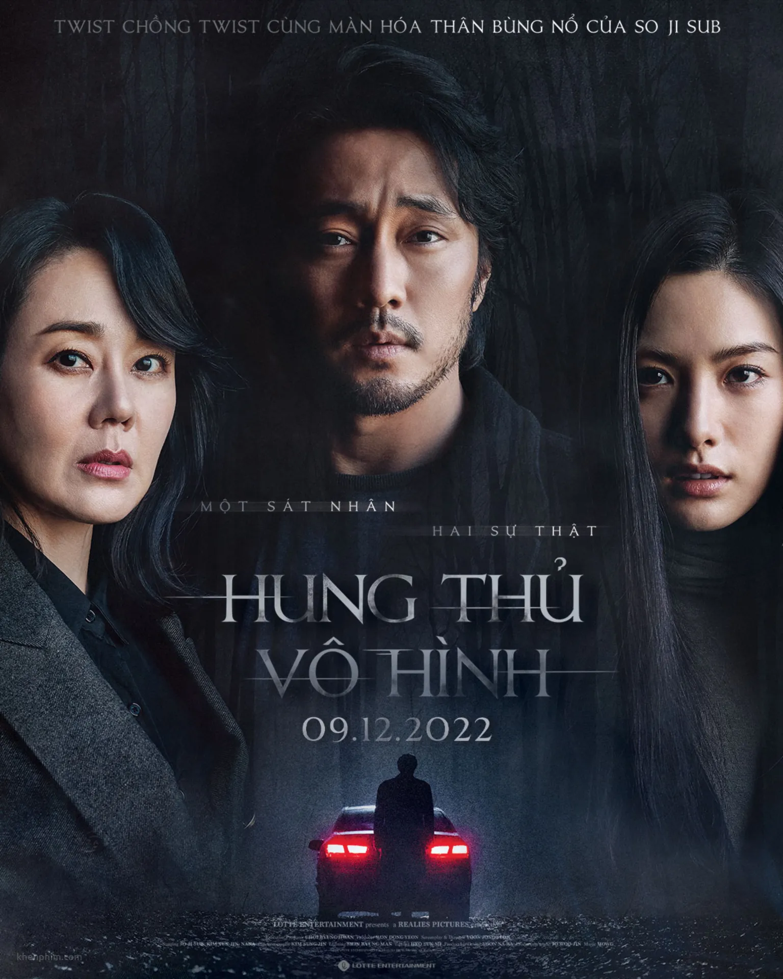 Poster tiếng Việt của tựa phim 자백 (Confession) - Hung Thủ Vô Hình