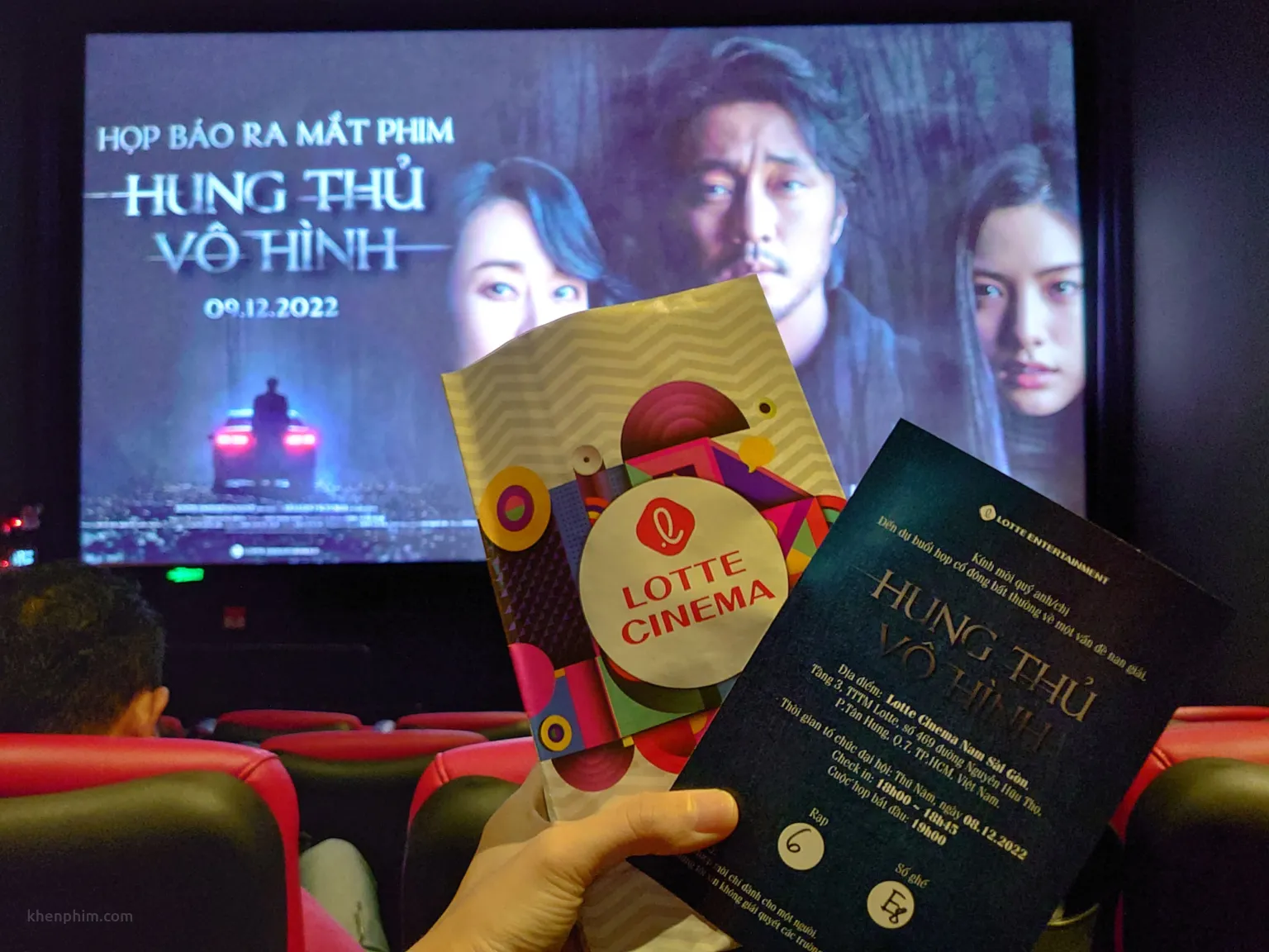 Vé xem phim Hung Thủ Vô Hình
