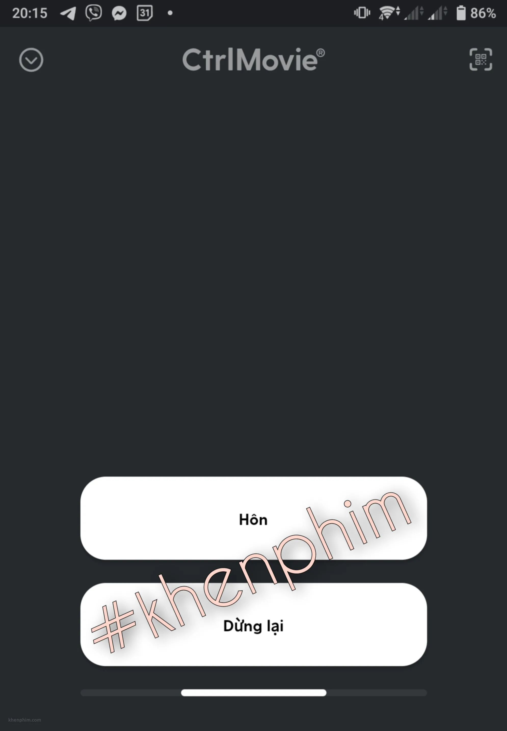 Ảnh chụp màn hình thực tế trong lúc xem phim Phi Vụ Nửa Đêm