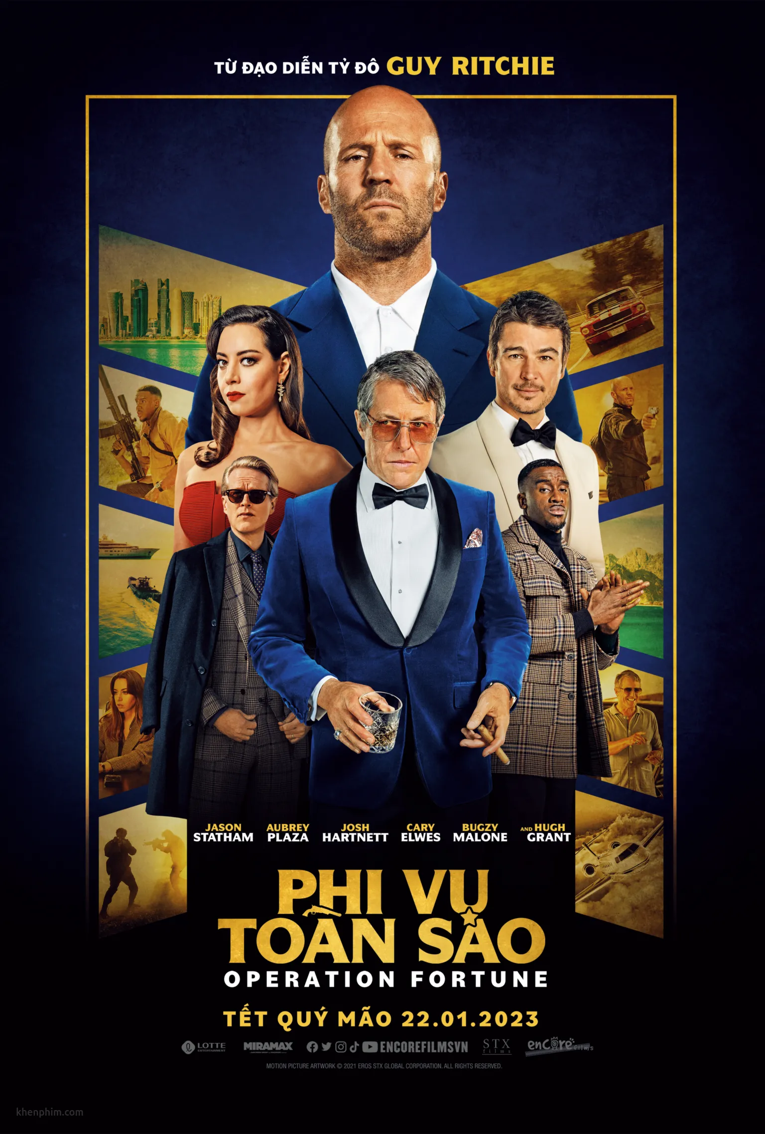 Poster phim Phi Vụ Toàn Sao (Operation Fortune: Ruse de guerre)