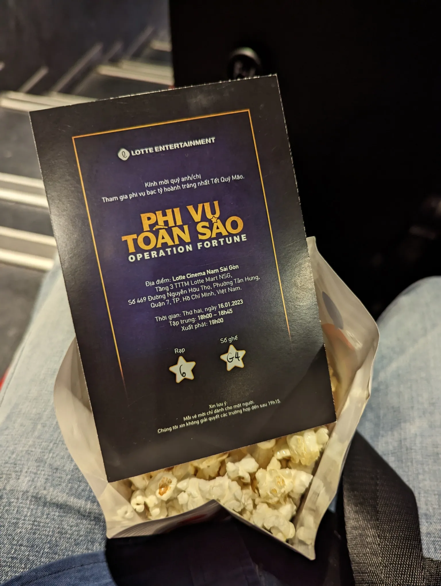 Vé xem phim Phi Vụ Toàn Sao