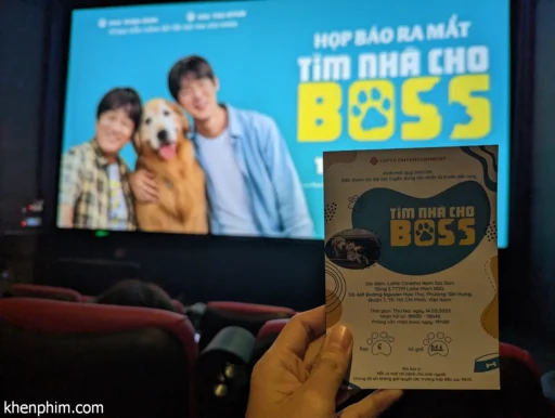 Vé xem phim Tìm Nhà Cho Boss