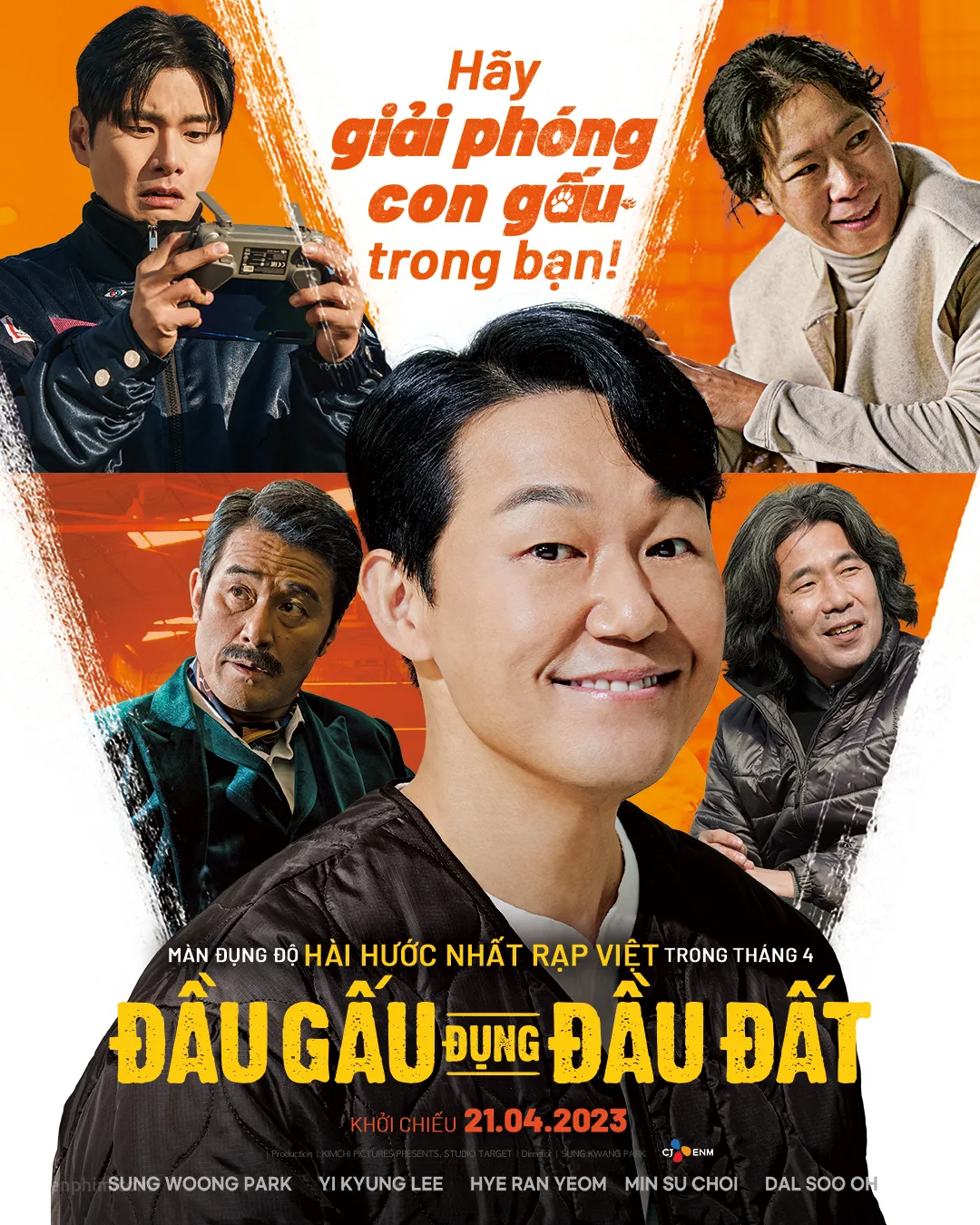Poster phim Bear Man (Đầu Gấu Đụng Đầu Đất)