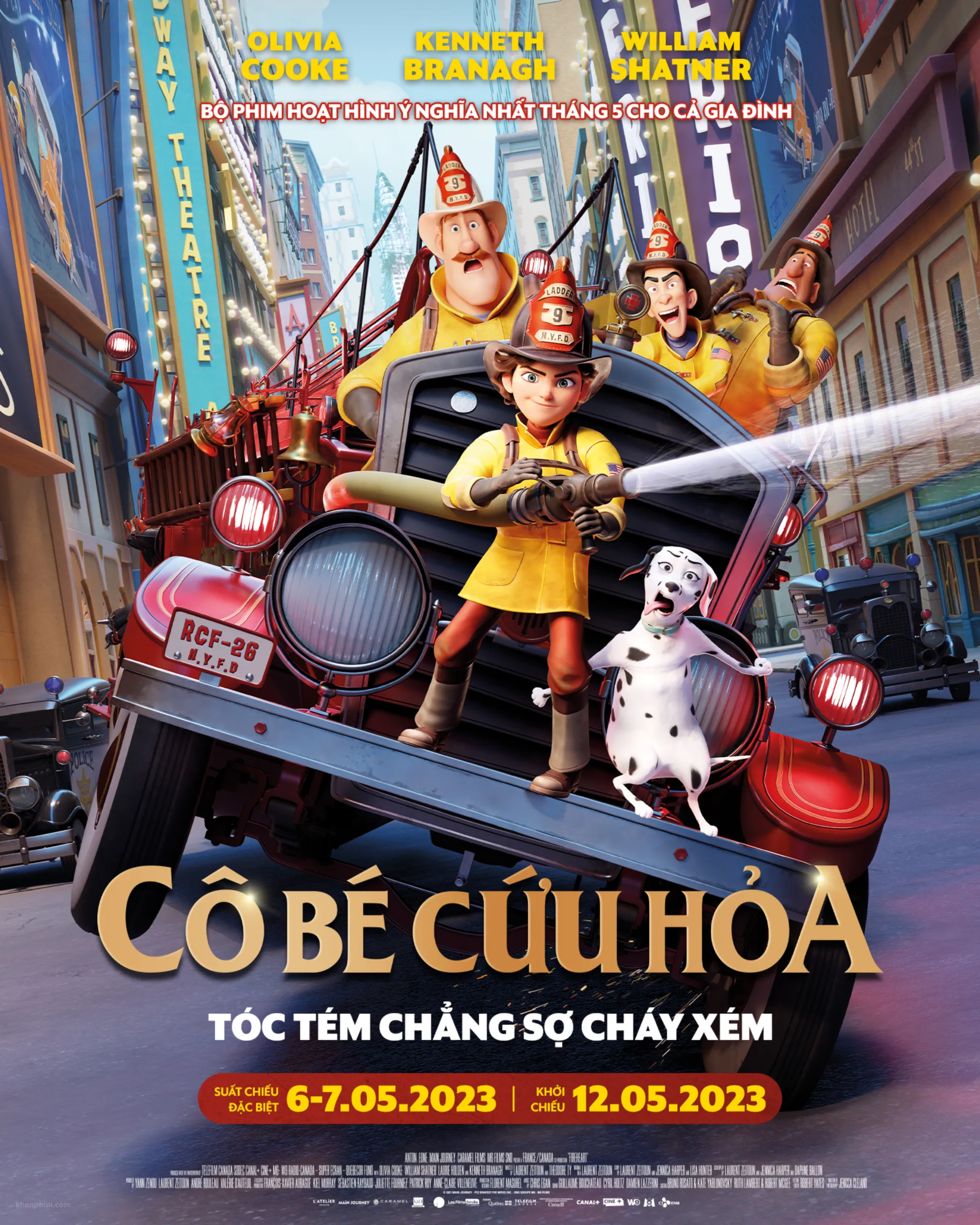 Poster phim Fireheart (Cô Bé Cứu Hỏa)