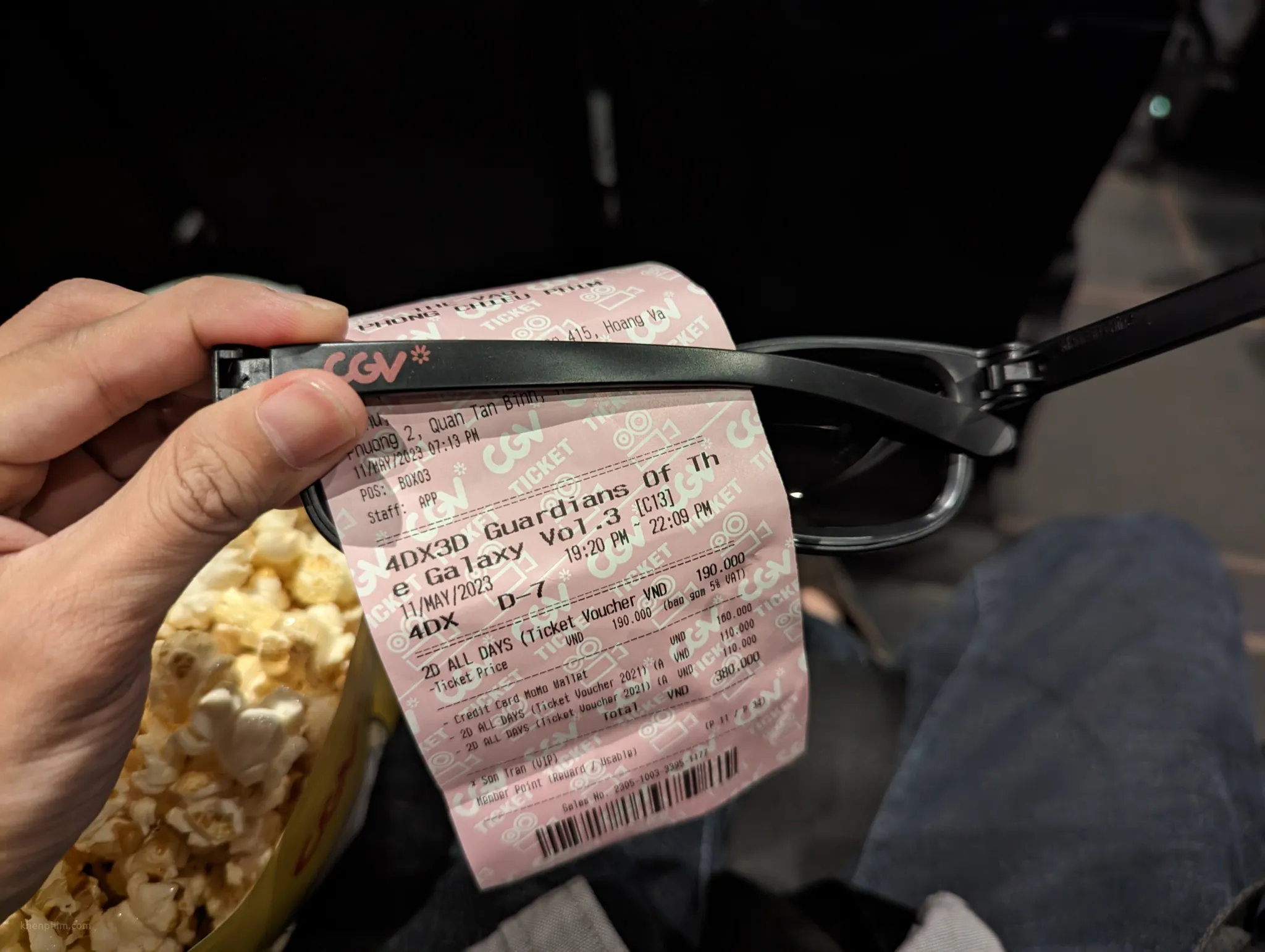 Vé xem phim Guardians of the Galaxy Vol. 3 bản 4DX3D