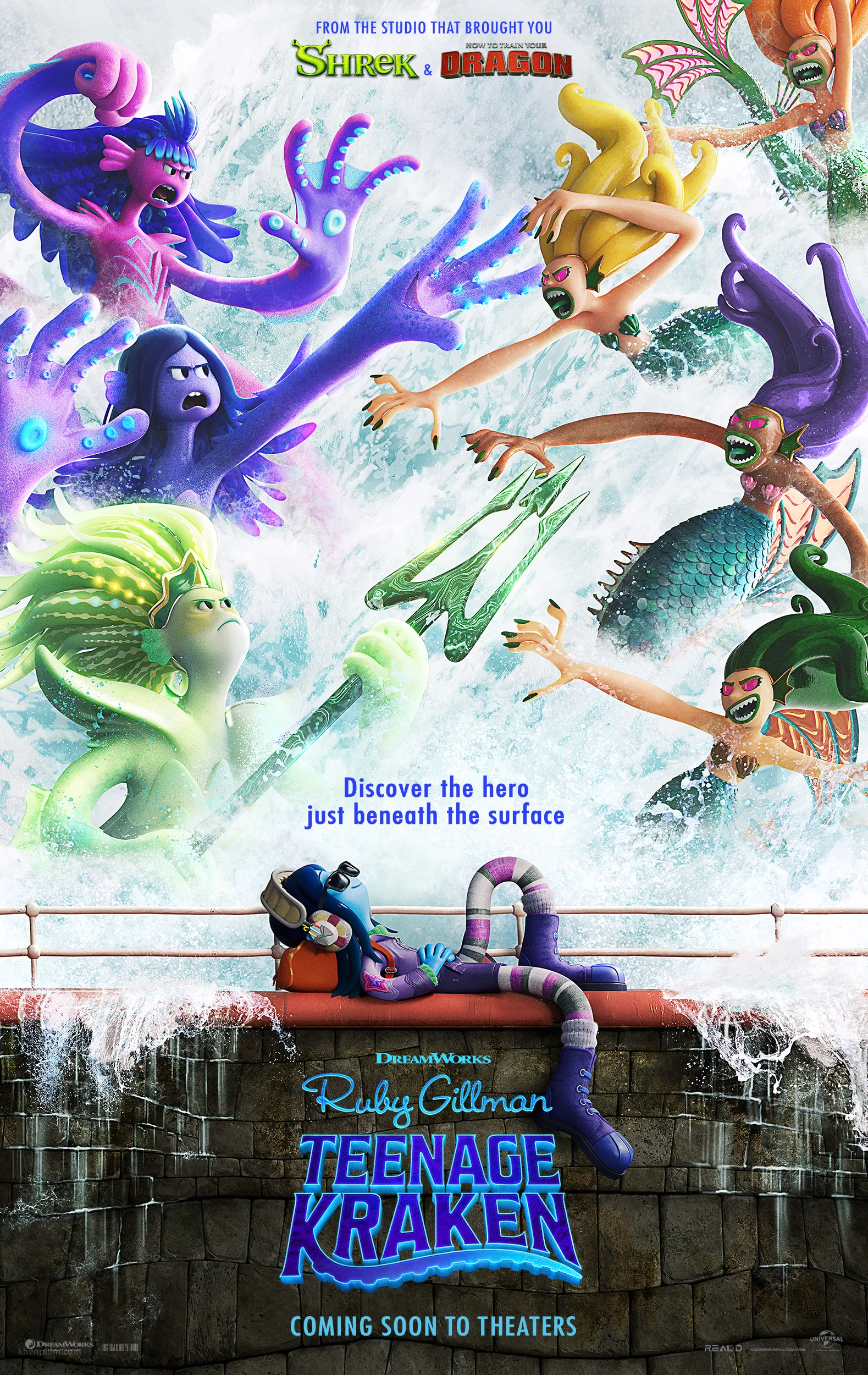 Poster phim Ruby Thủy Quái Tuổi Teen