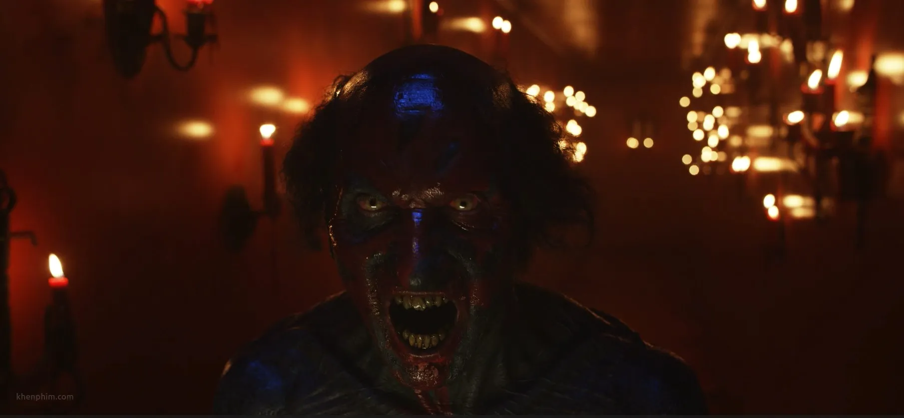 Tạo hình con quỷ trong Insidious 5: The Red Door nhìn đỏ lòe màu máu