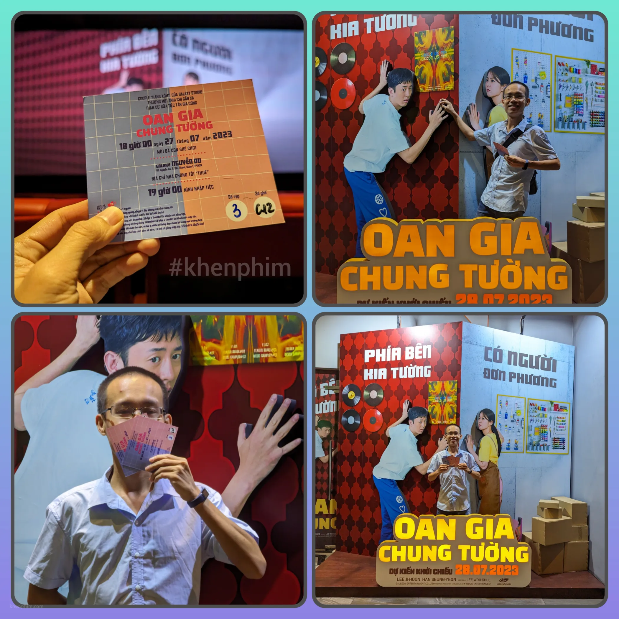 Hình ảnh tại họp báo phim Oan Gia Chung Tường