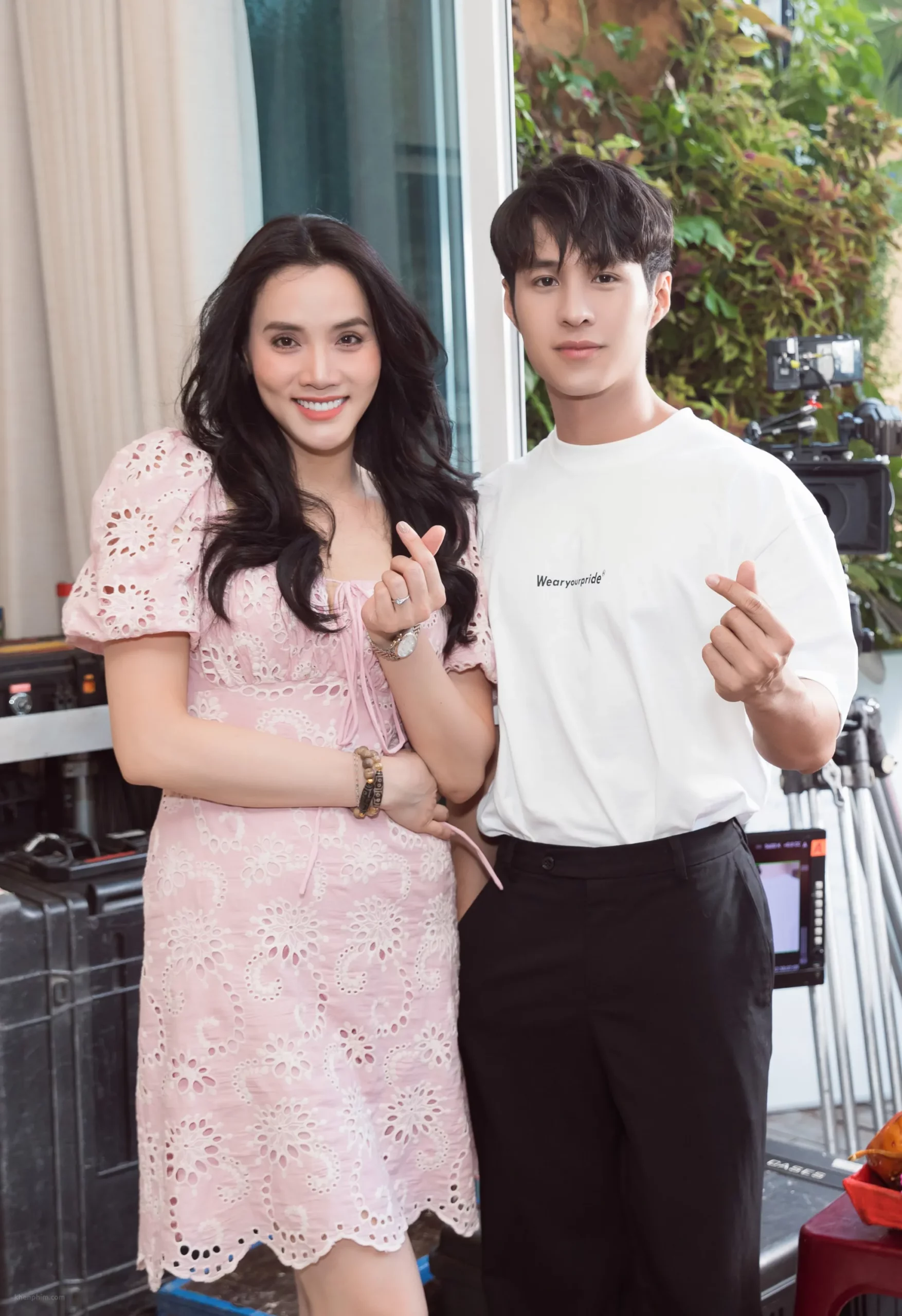 Diễn viên Trang Nhung và Otis