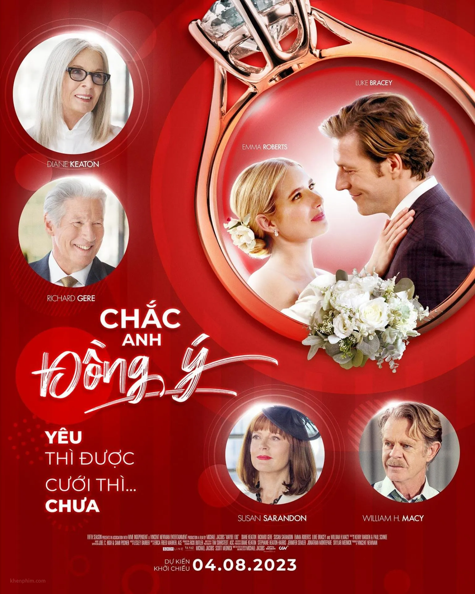 Poster phim Maybe I Do (Chắc Anh Đồng Ý)