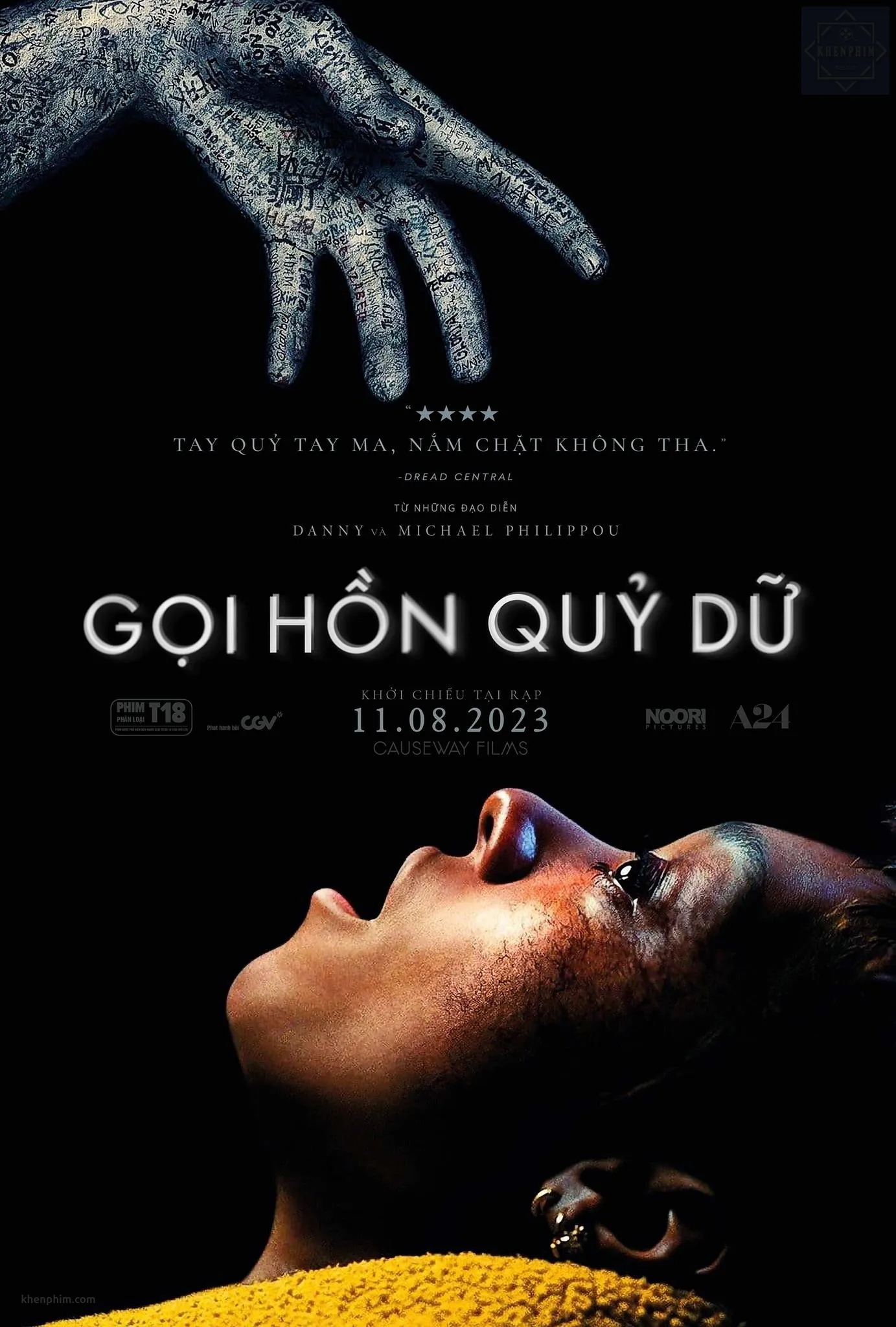 Poster phim Talk To Me (Gọi Hồn Quỷ Dữ)