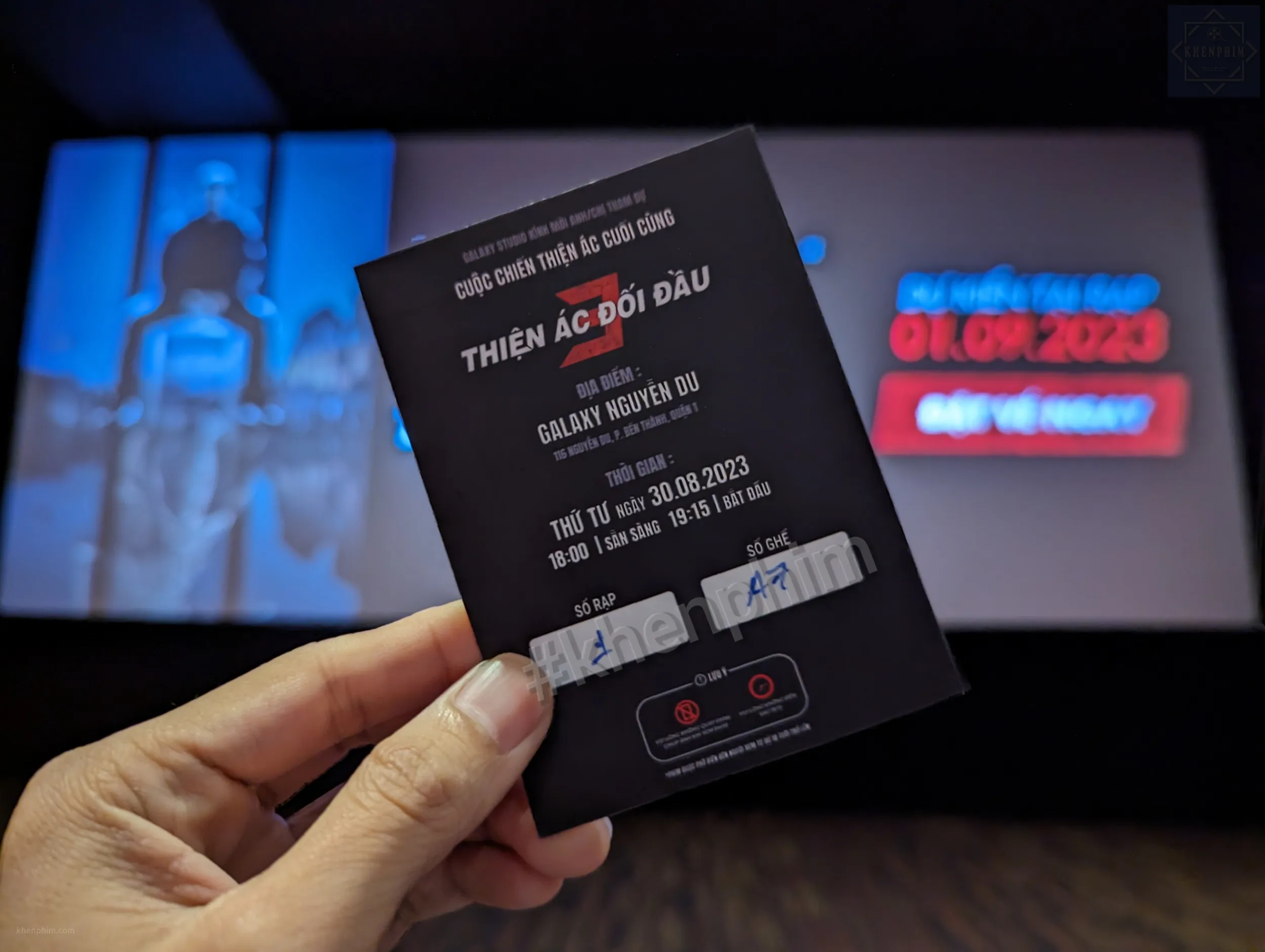 Vé xem phim suất họp báo The Equalizer 3 (Thiện Ác Đối Đầu 3)