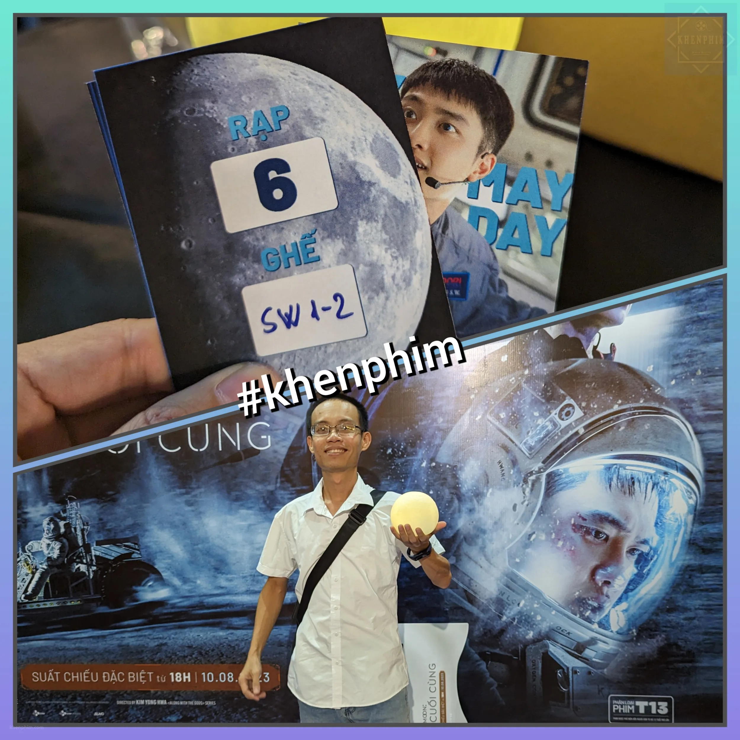 Vé tham gia sự kiện ra mắt phim The Moon: Nhiệm Vụ Cuối Cùng
